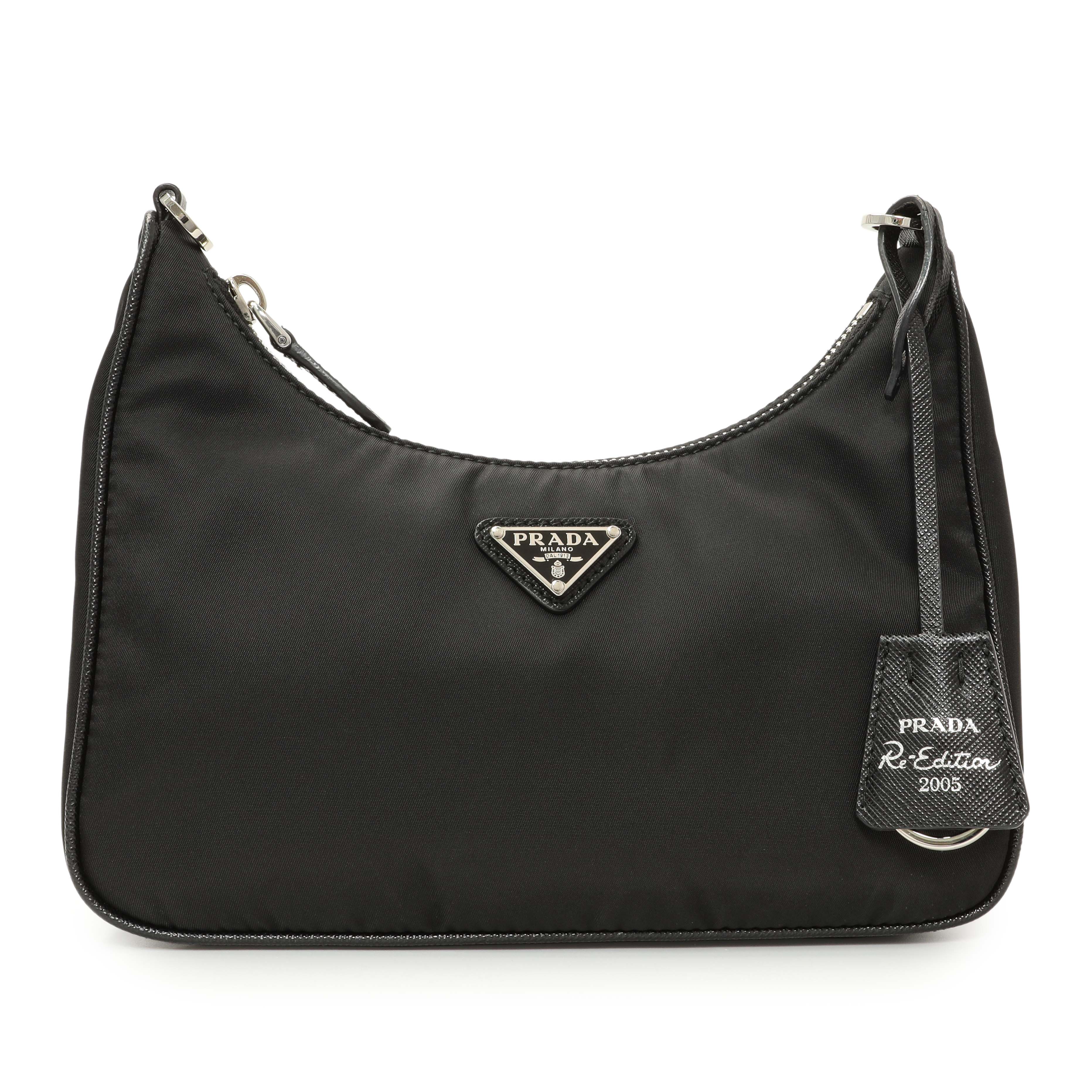 Prada Black Re-Nylon Re-Edition 2005 Shoulder Bag - Image 2