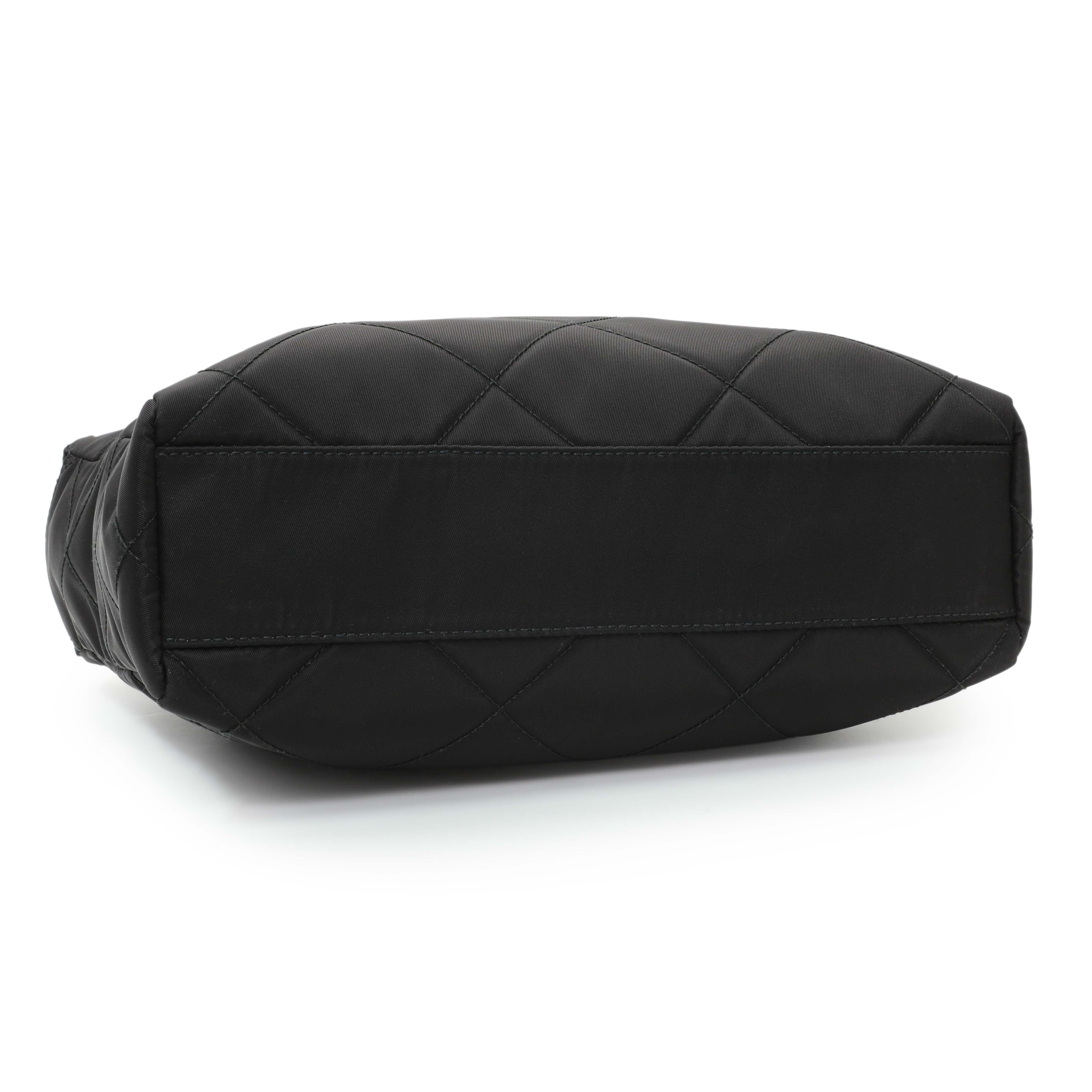 Prada Black Re-Nylon Saffiano Stitched Re-Edition 1995 Shoulder Bag - Image 3