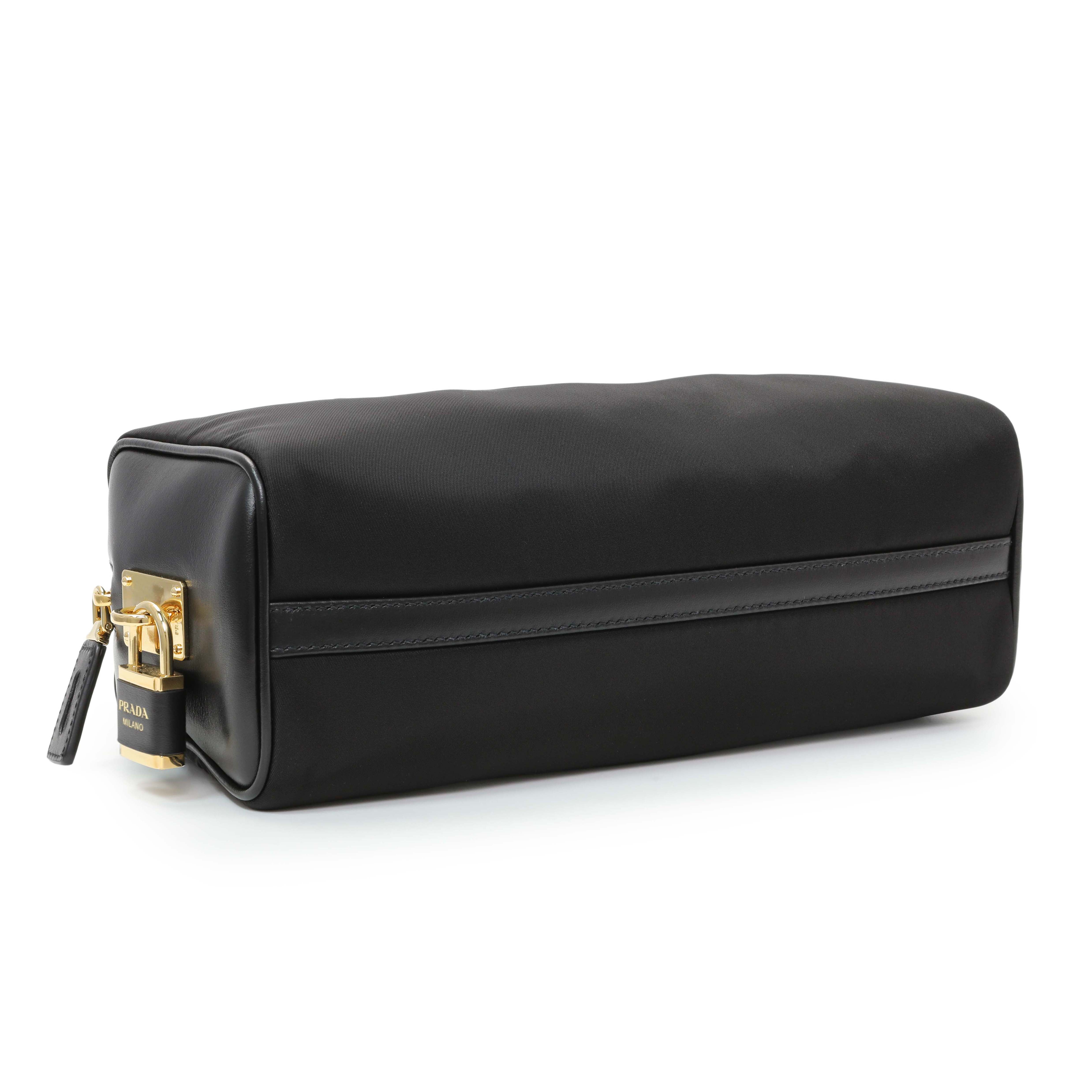 Prada Black Re-Nylon Shoulder Bag - Image 3