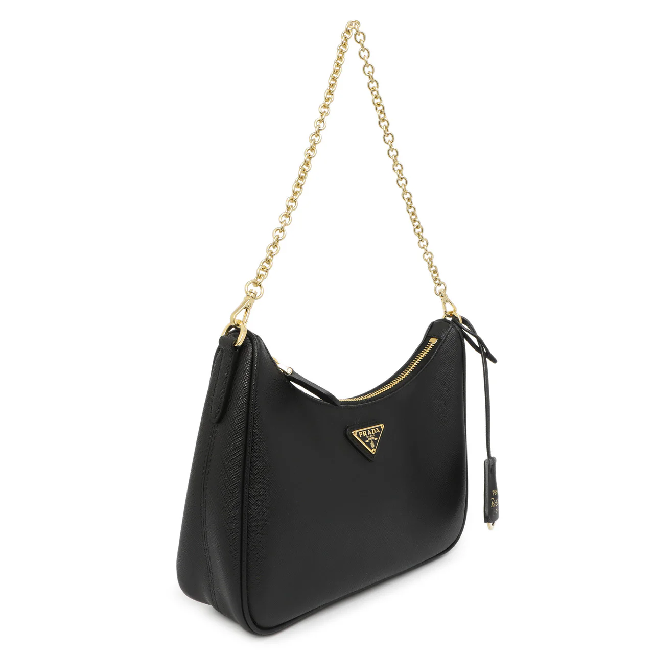 Prada Black Saffiano Re-Edition 2005 Shoulder Bag - Image 3