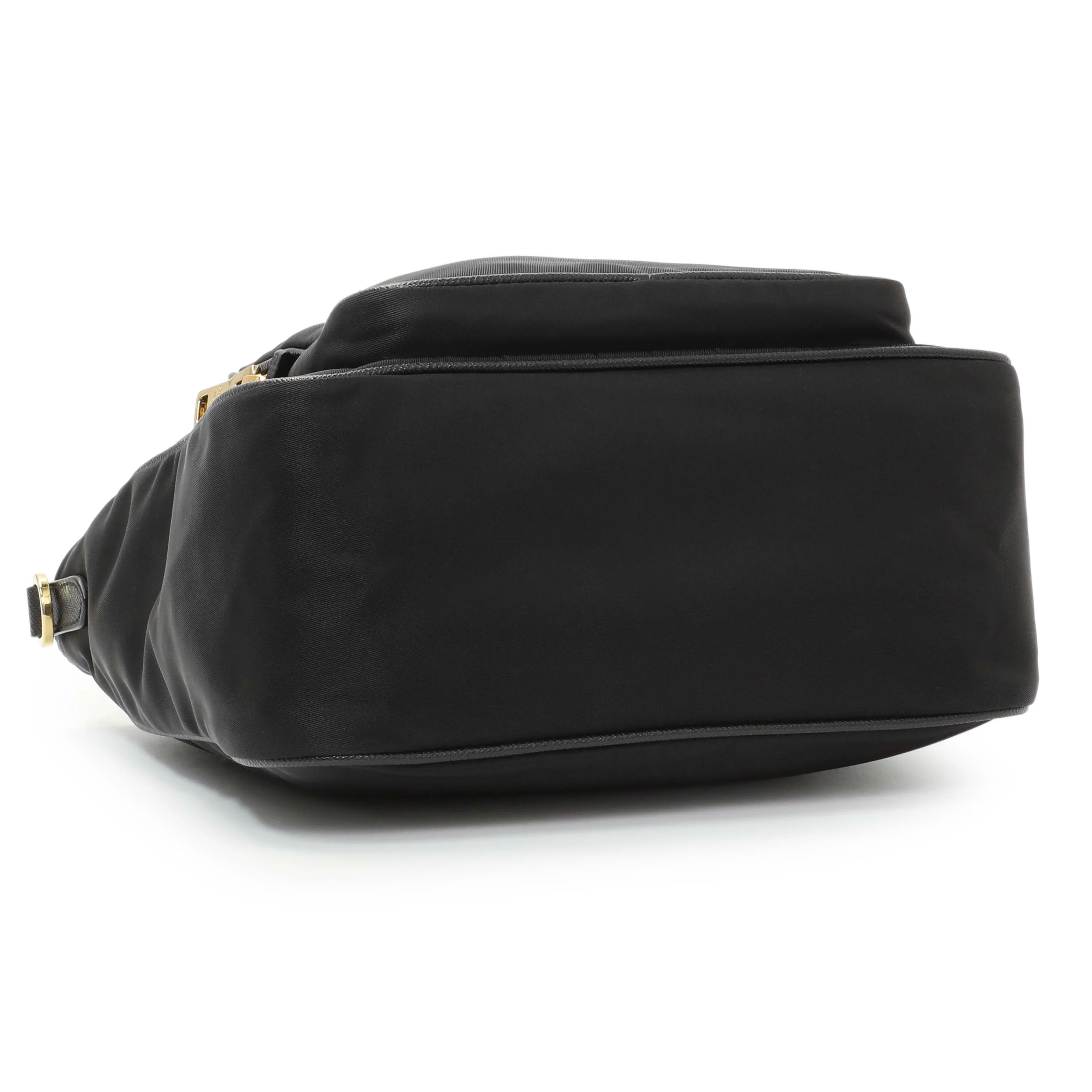 Prada Black Tessuto Front Pocket Bag - Image 3