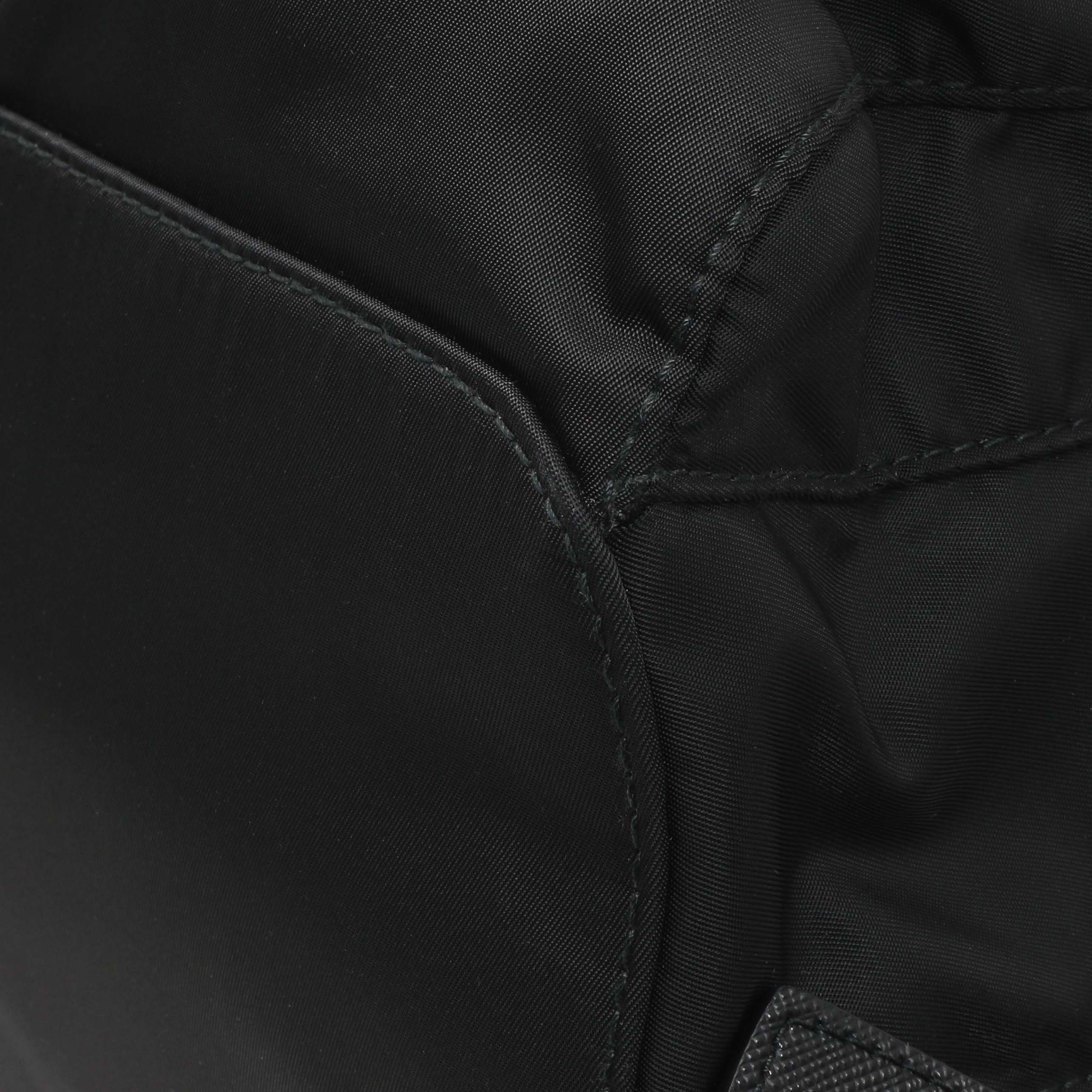 Prada Black Tessuto Nylon Medium Backpack - Image 5