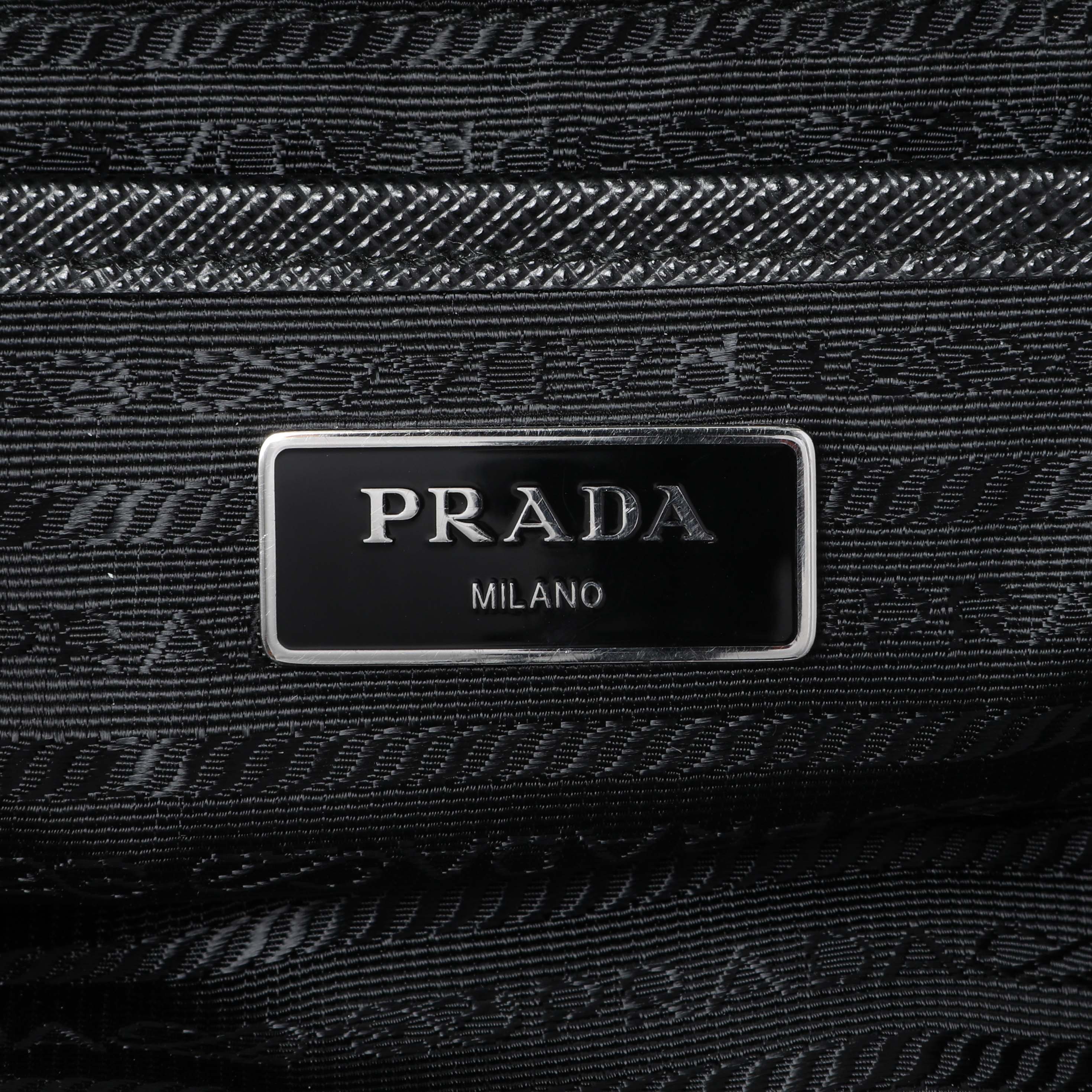 Prada Black Tessuto Nylon Medium Backpack - Image 9