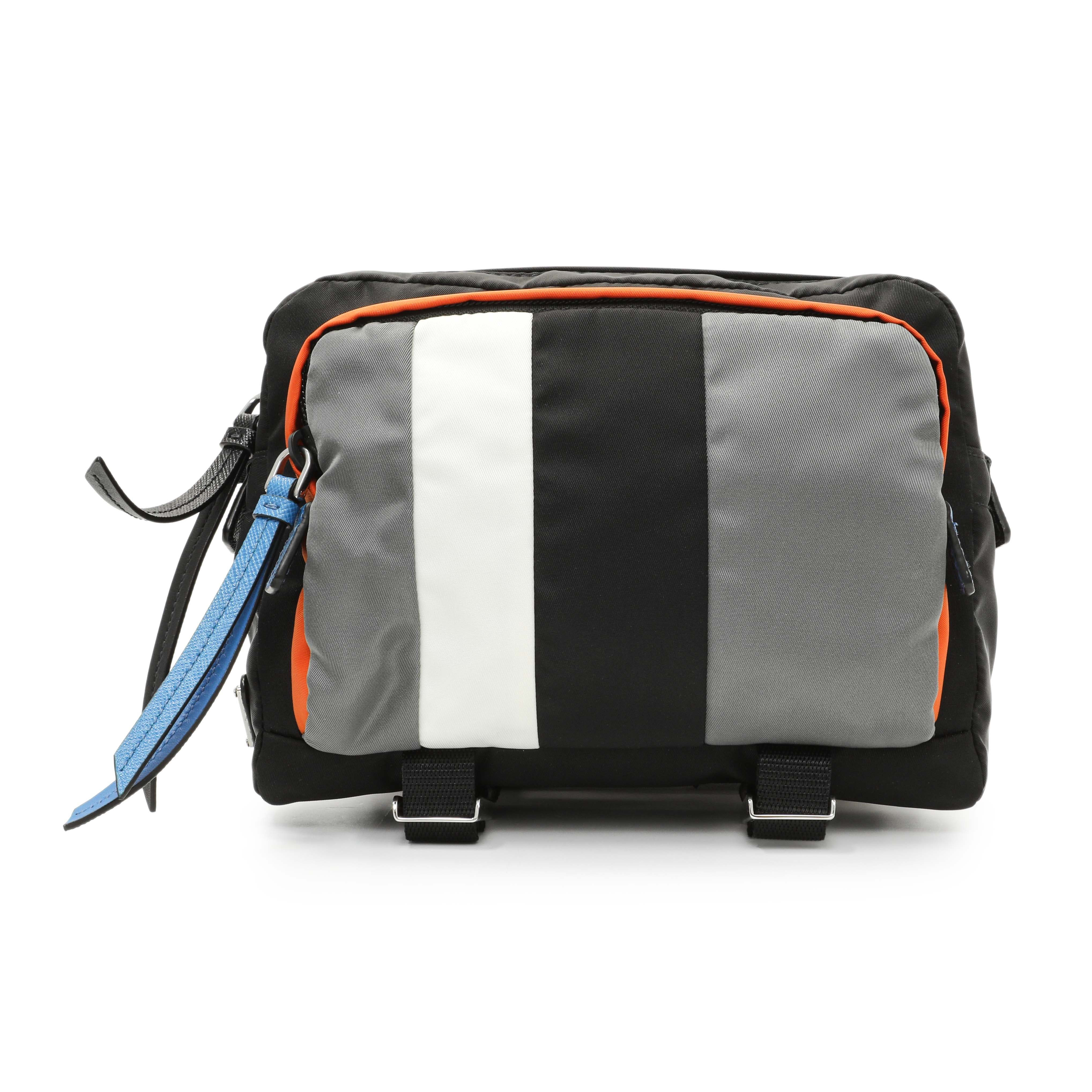 Prada Black Tessuto Nylon Messenger - Image 2