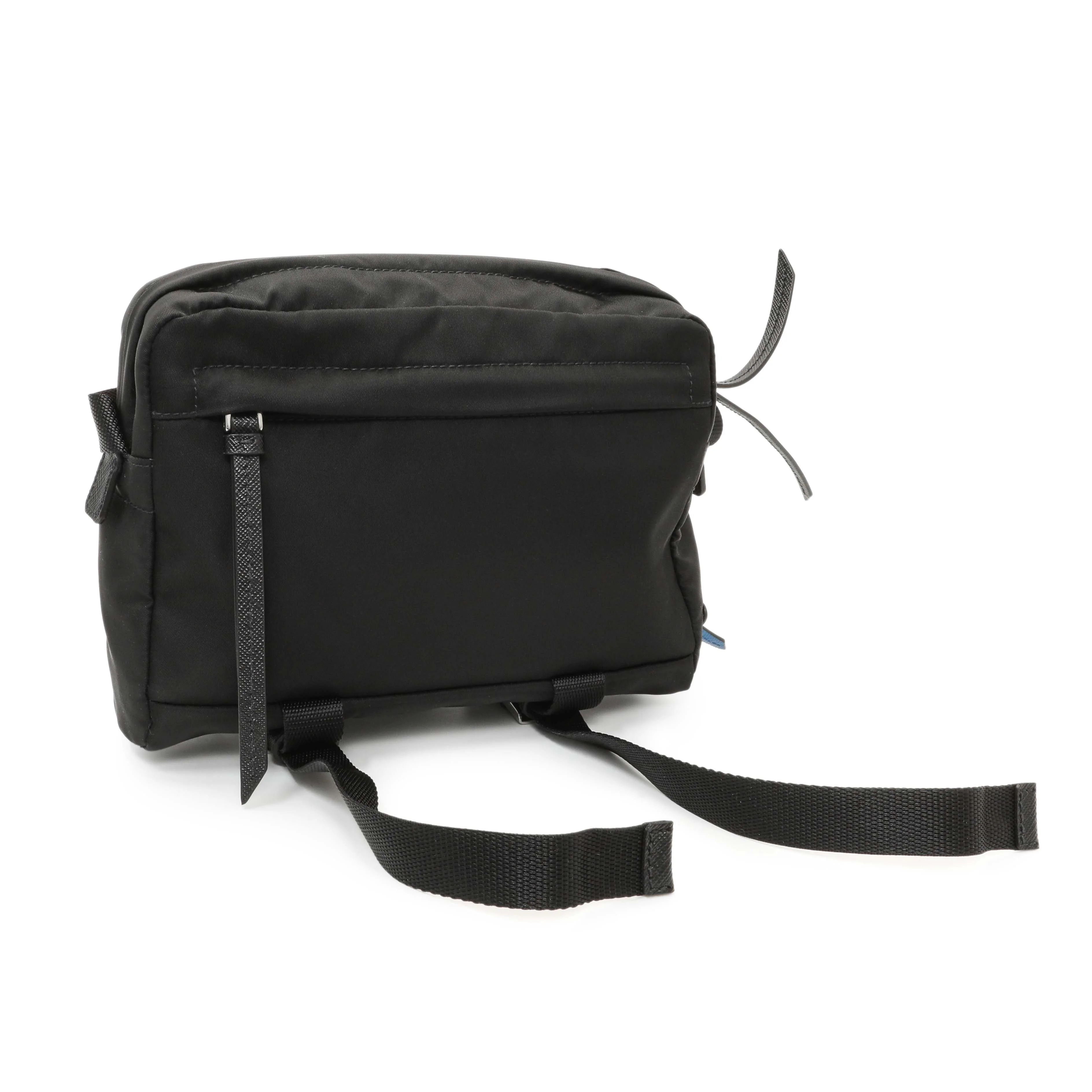 Prada Black Tessuto Nylon Messenger - Image 3
