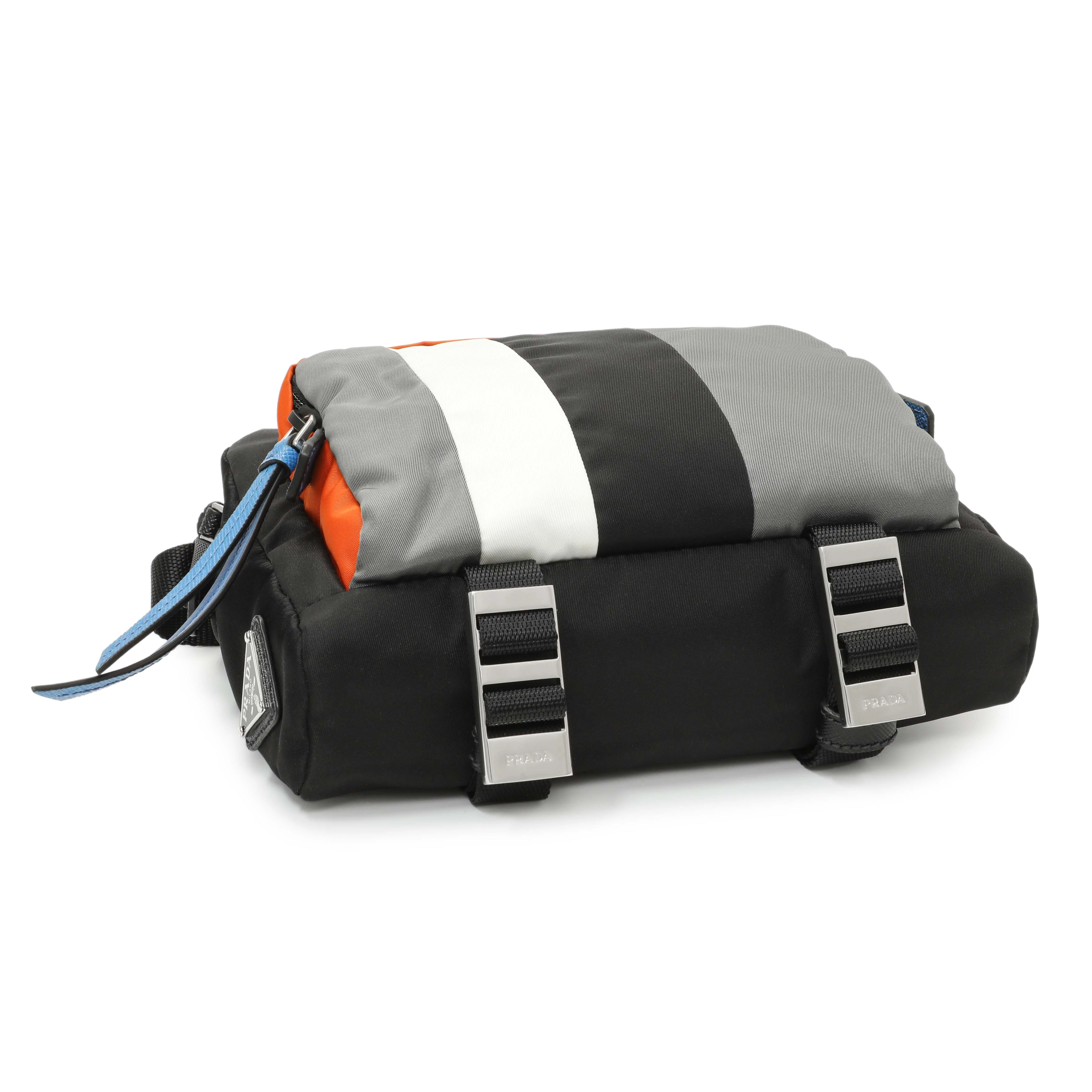 Prada Black Tessuto Nylon Messenger - Image 4