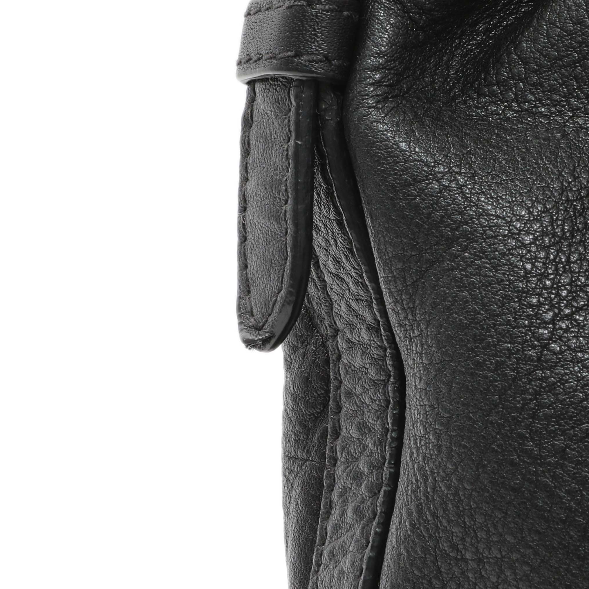 Prada Black Vitello Daino Shoulder Bag - Image 8
