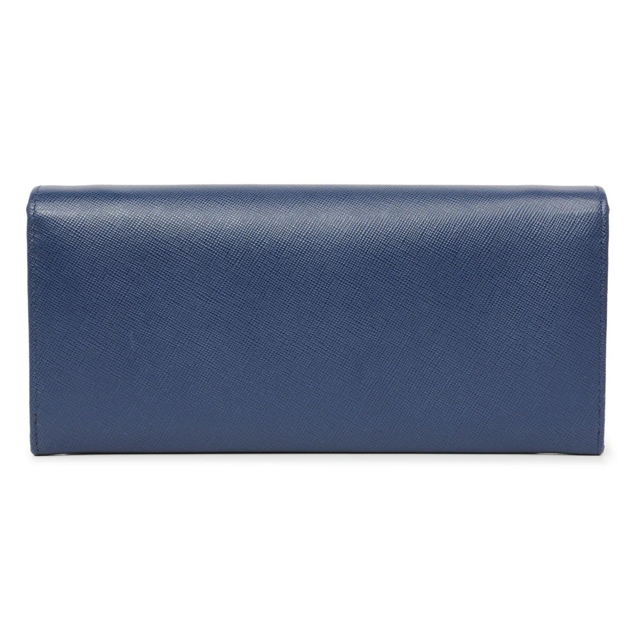 Prada Blue Saffiano Chain Wallet - Image 2