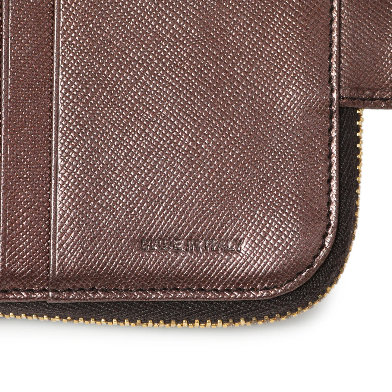 Prada Burgundy Nylon Compact Wallet - Image 6