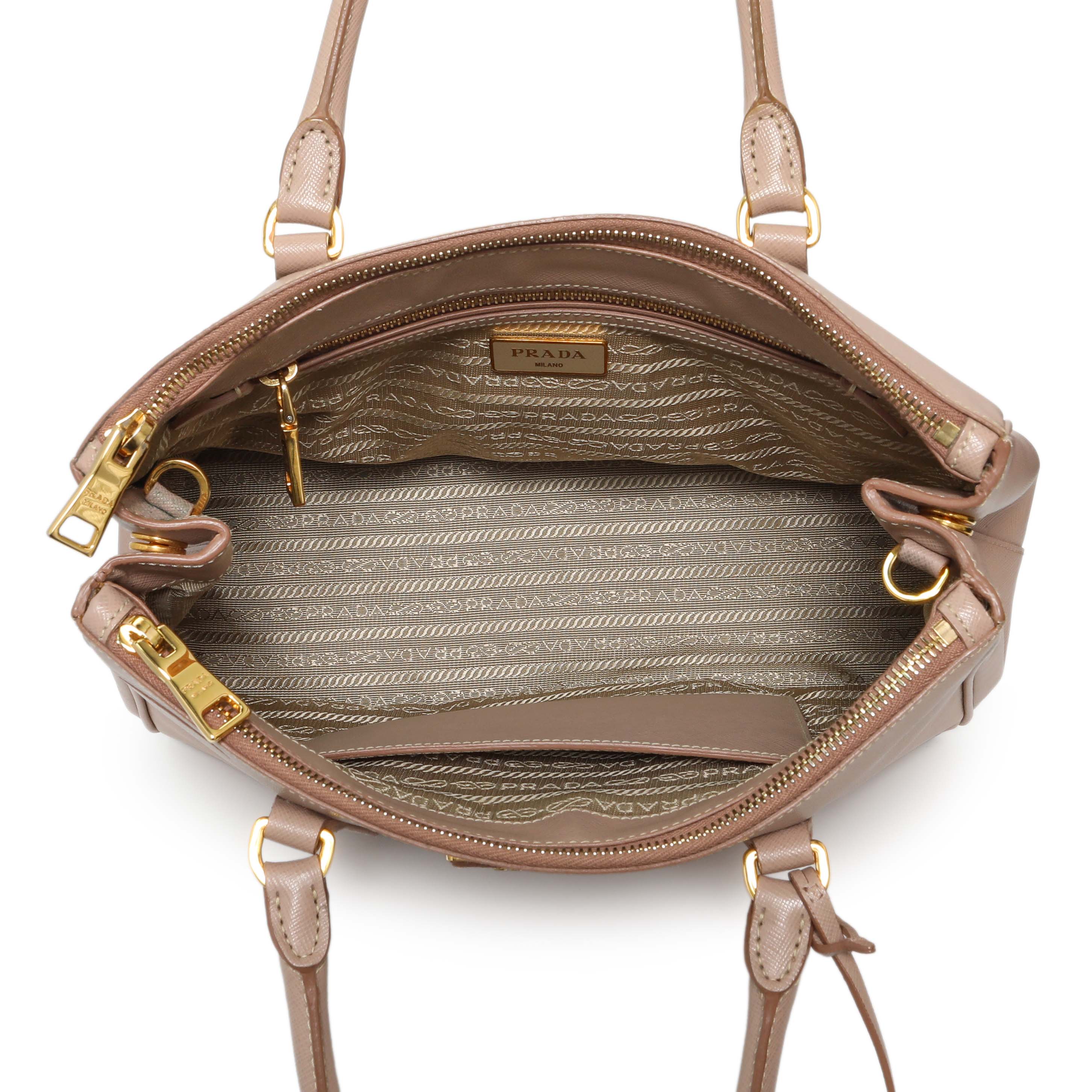 Prada Cammeo Saffiano Medium Galleria Double Zip Tote - Image 8