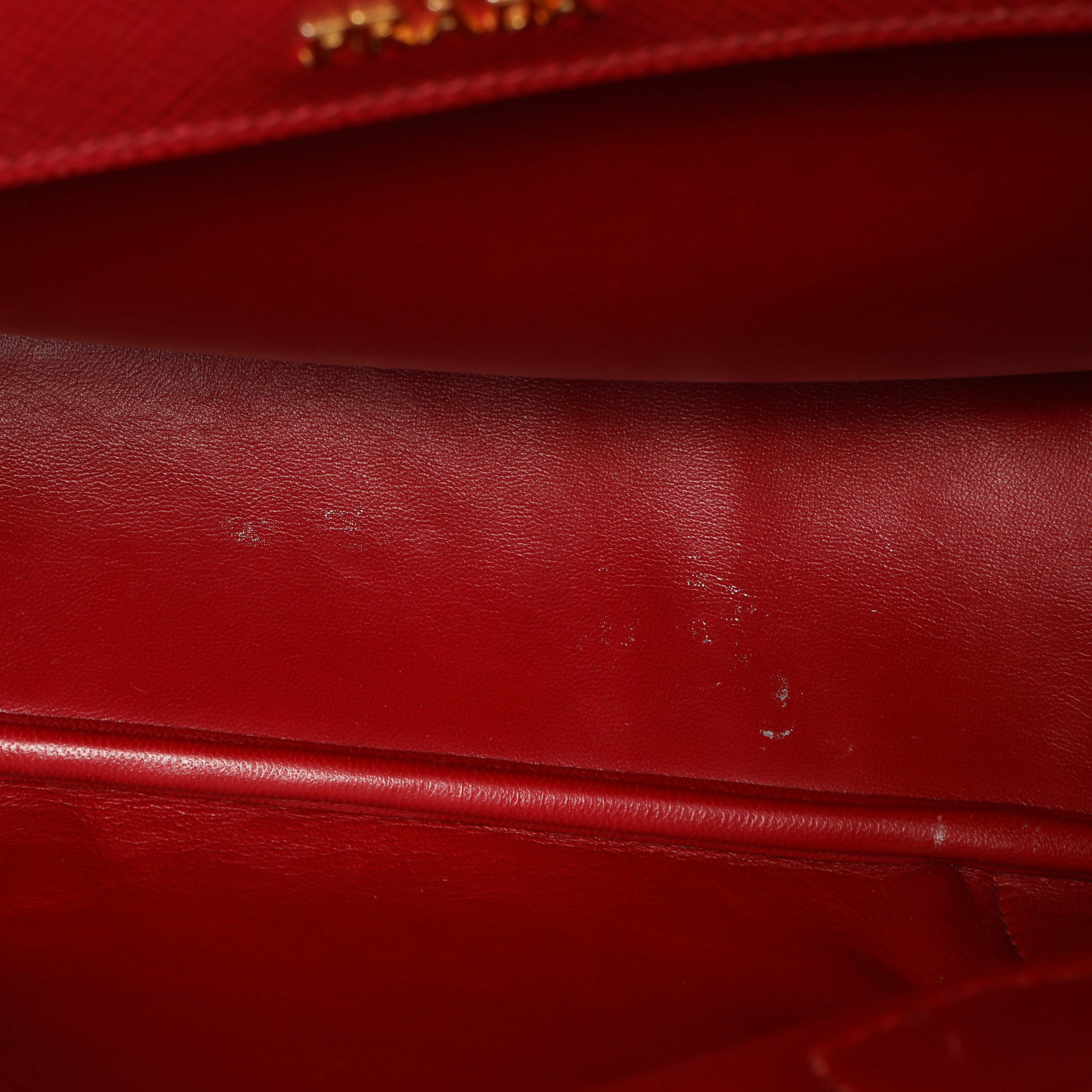 Prada Canapa Saffiano Large Double Bag - Image 11