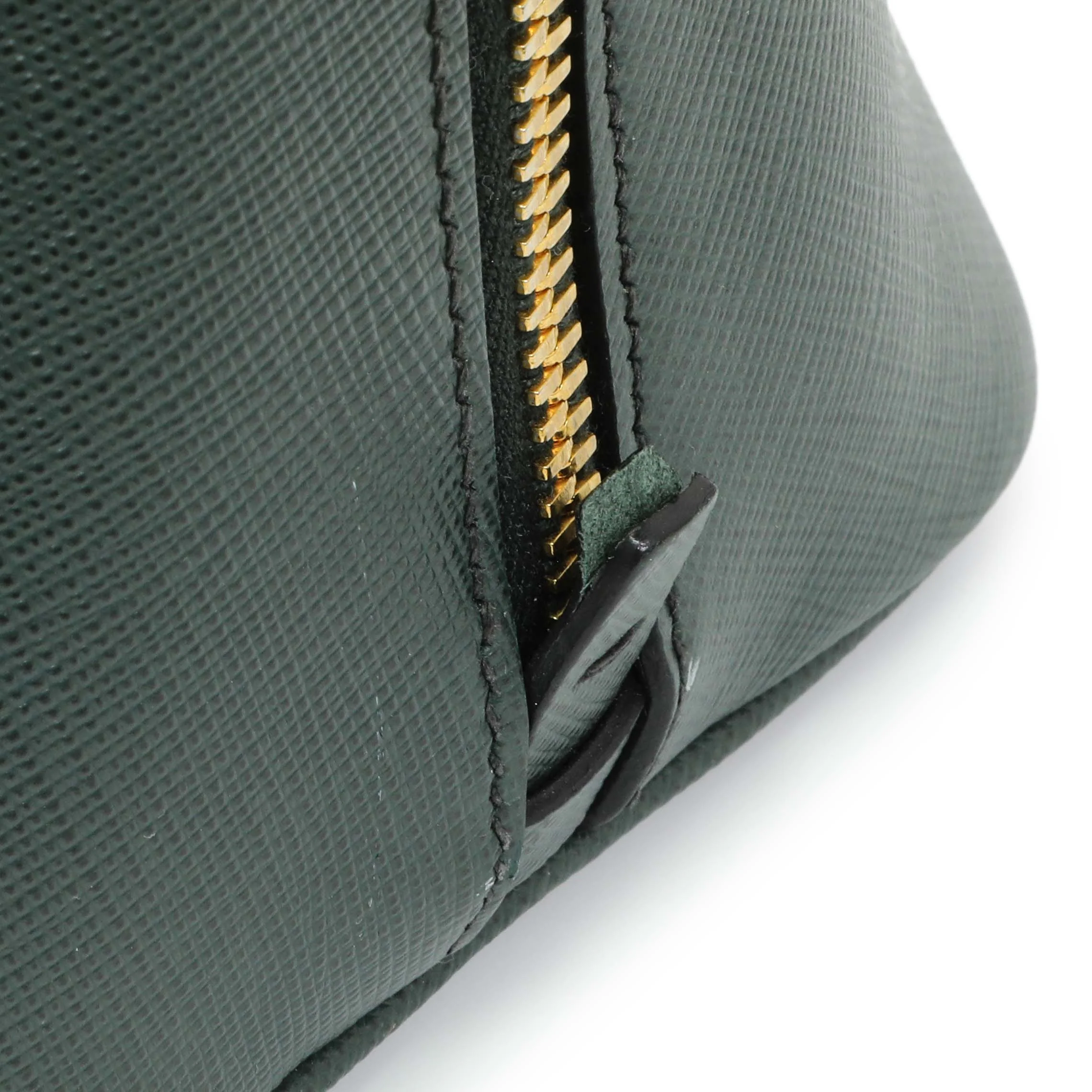 Prada Green Saffiano Medium Promenade Tote - Image 11