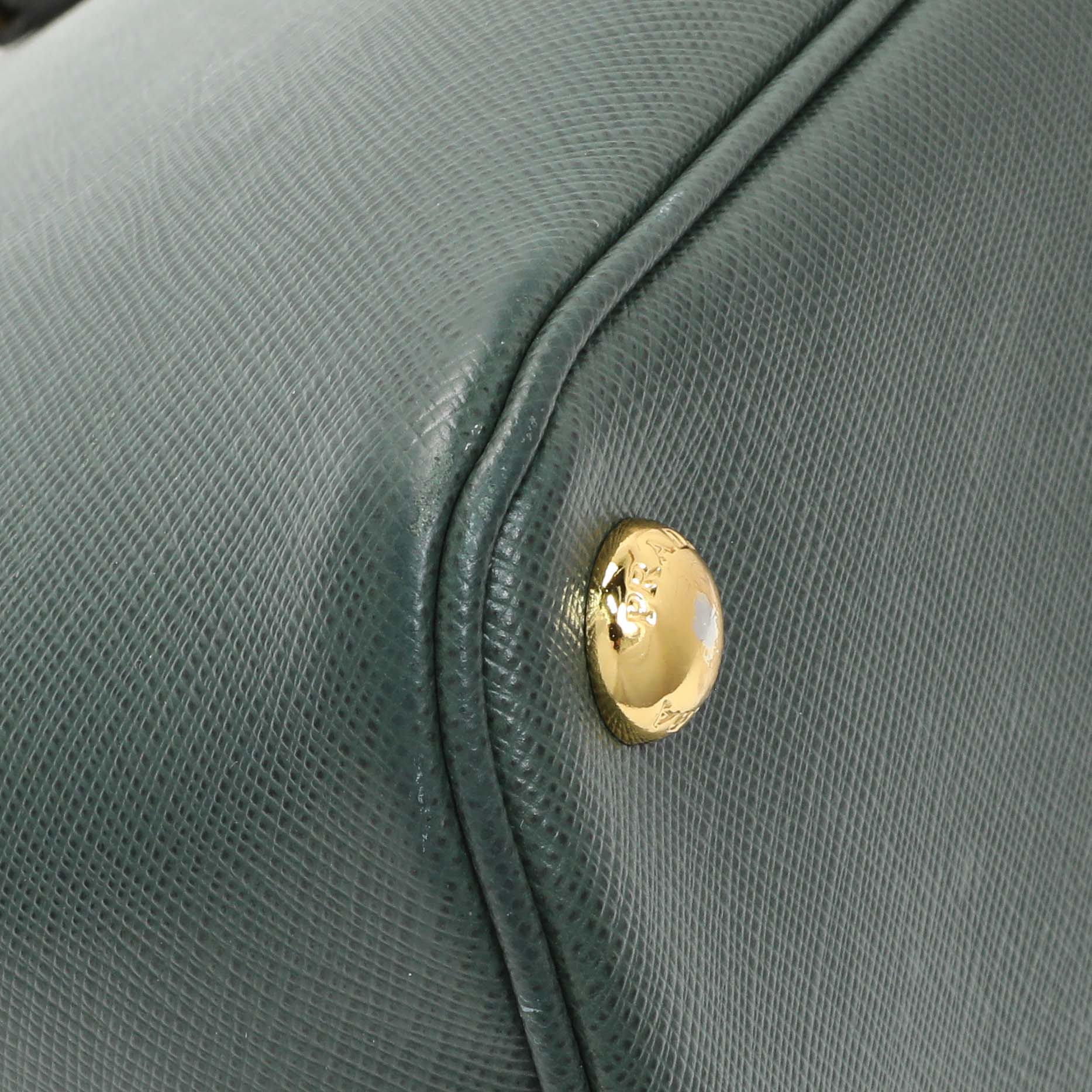 Prada Green Saffiano Medium Promenade Tote - Image 4