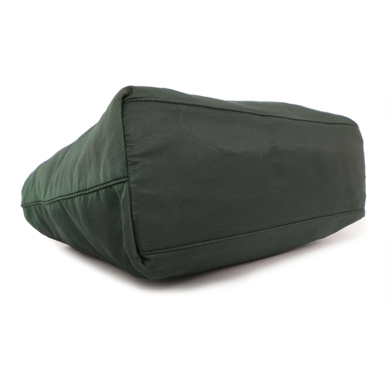 Prada Green Tessuto Nylon City Tote - Image 3