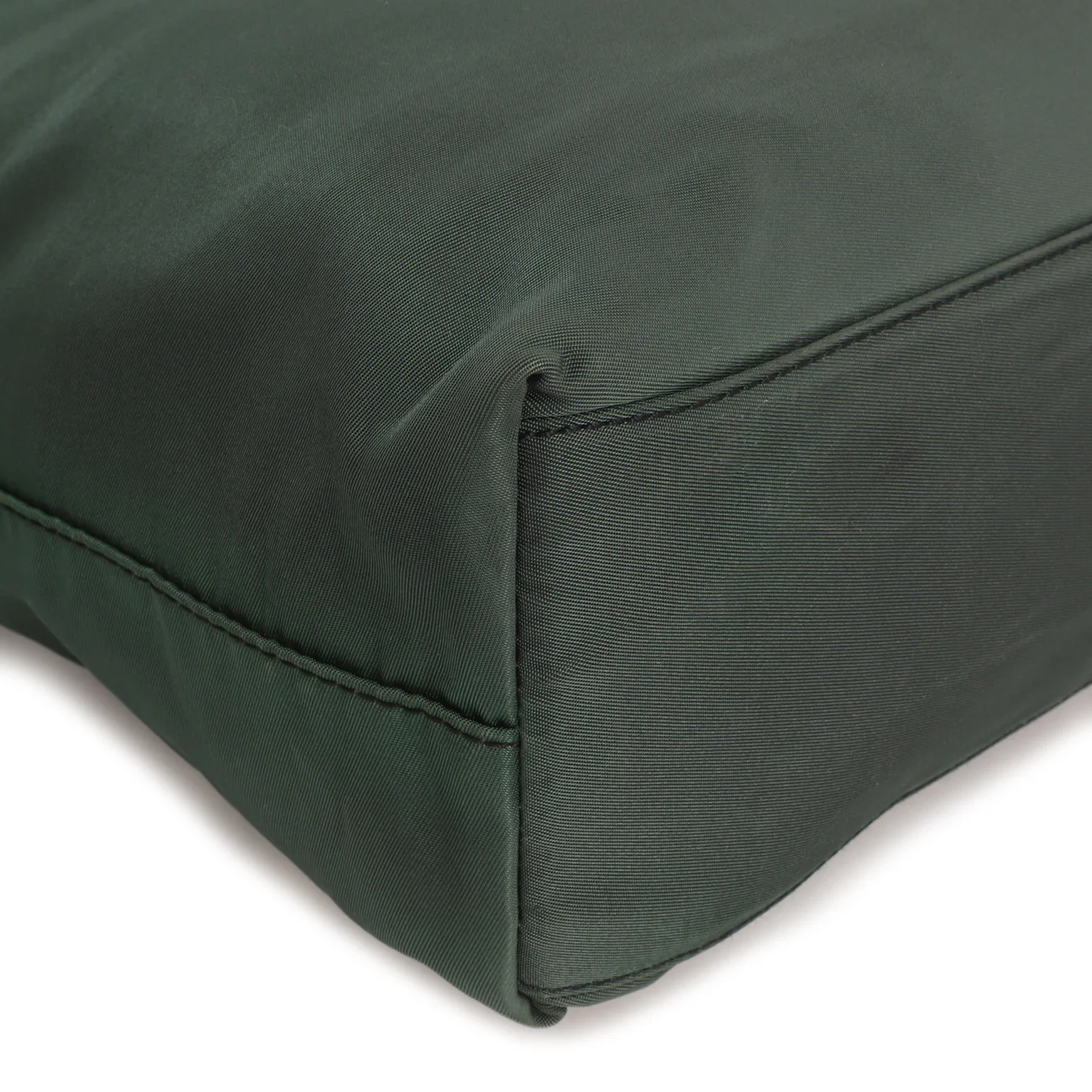 Prada Green Tessuto Nylon City Tote - Image 6