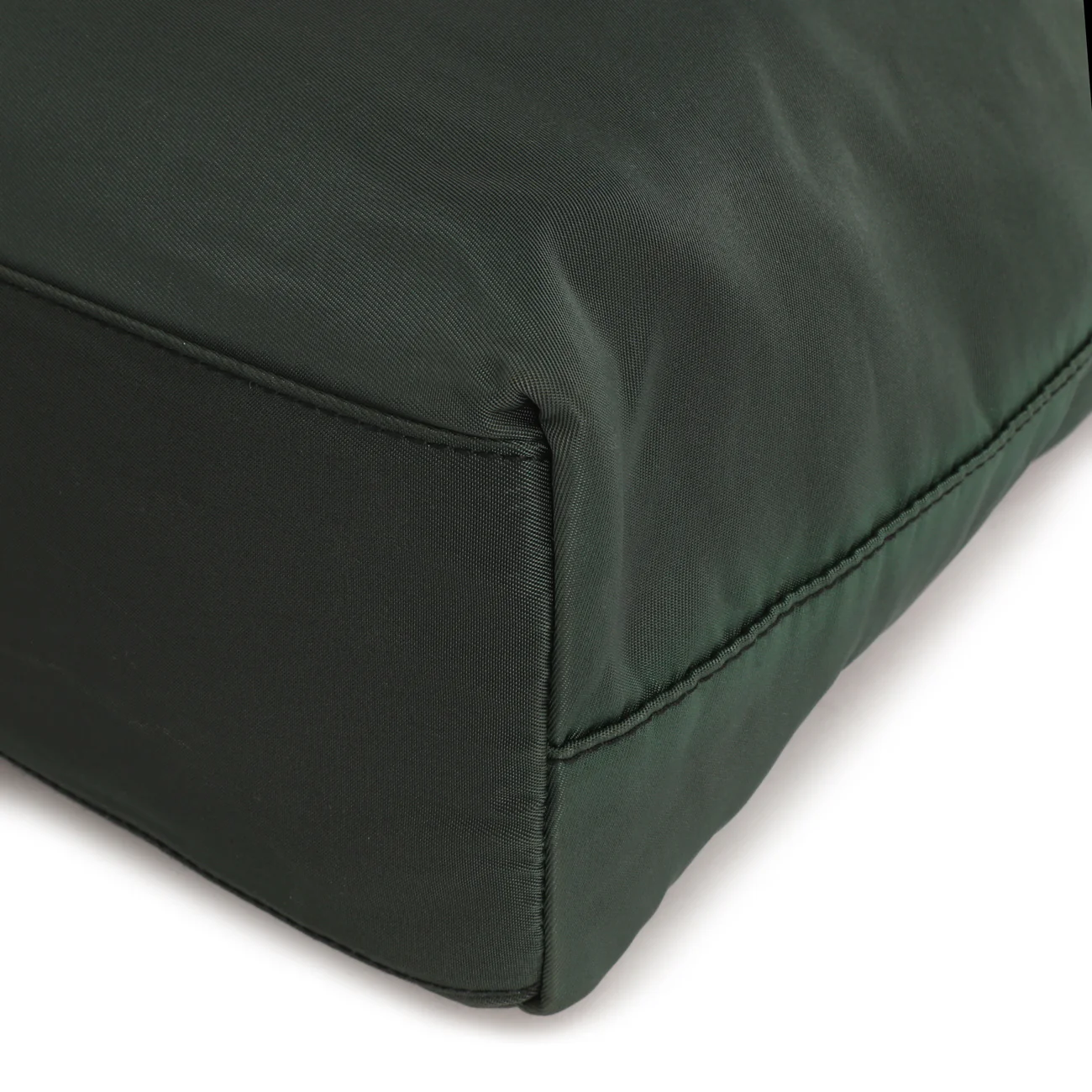 Prada Green Tessuto Nylon City Tote - Image 7