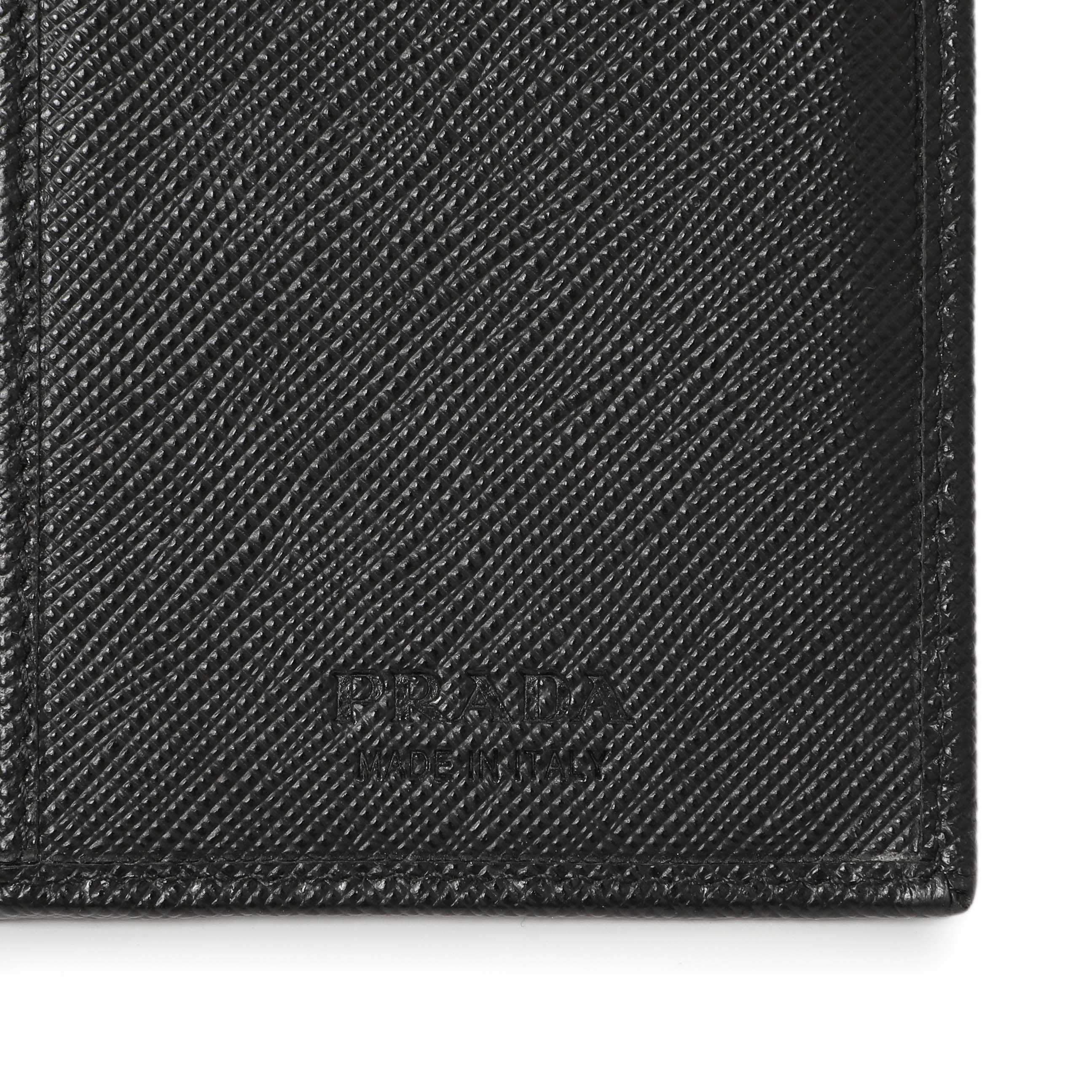 Prada Nero Saffiano Bifold Long Wallet - Image 11
