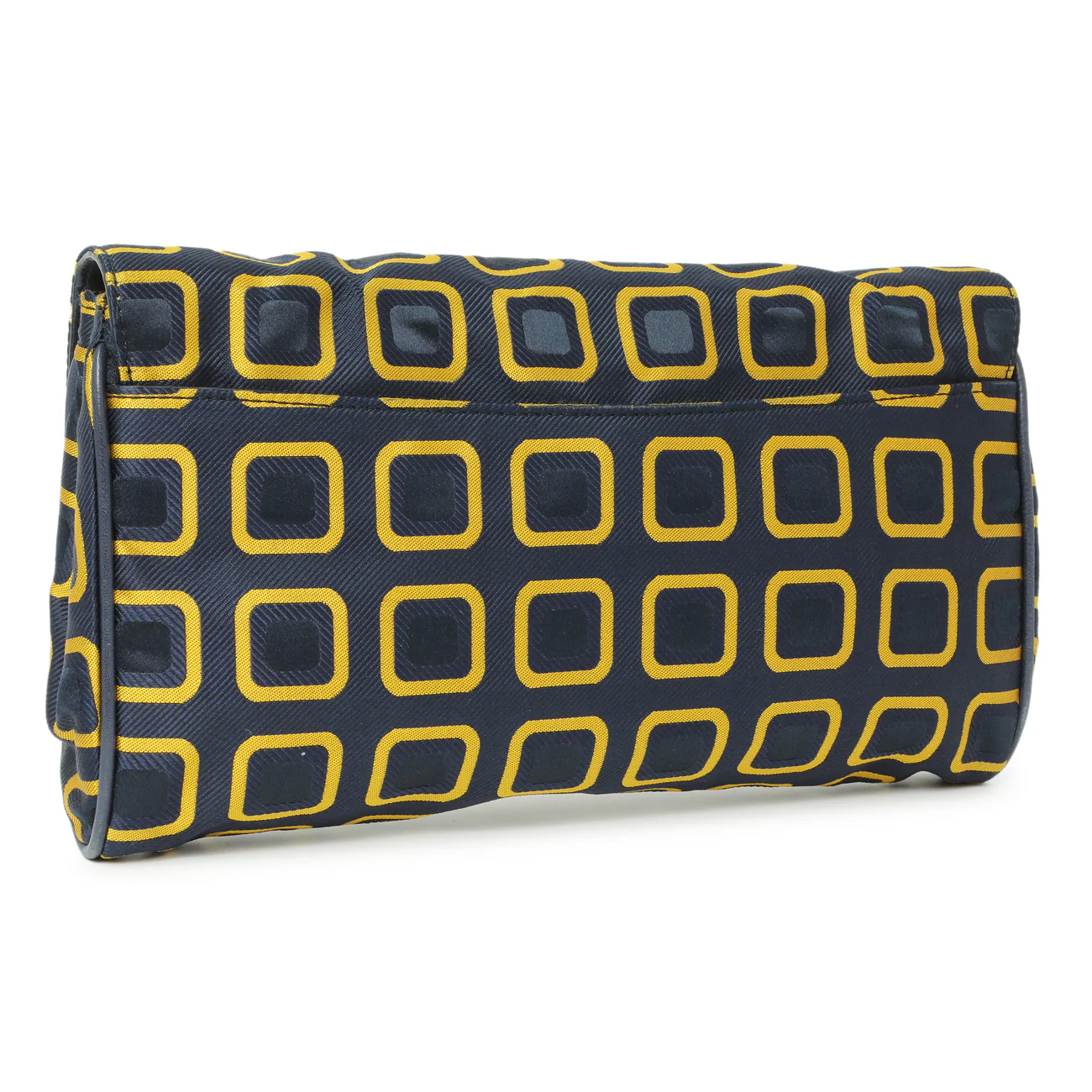 Prada Nylon Printed Holliday & Brown Flap Bag - Image 2