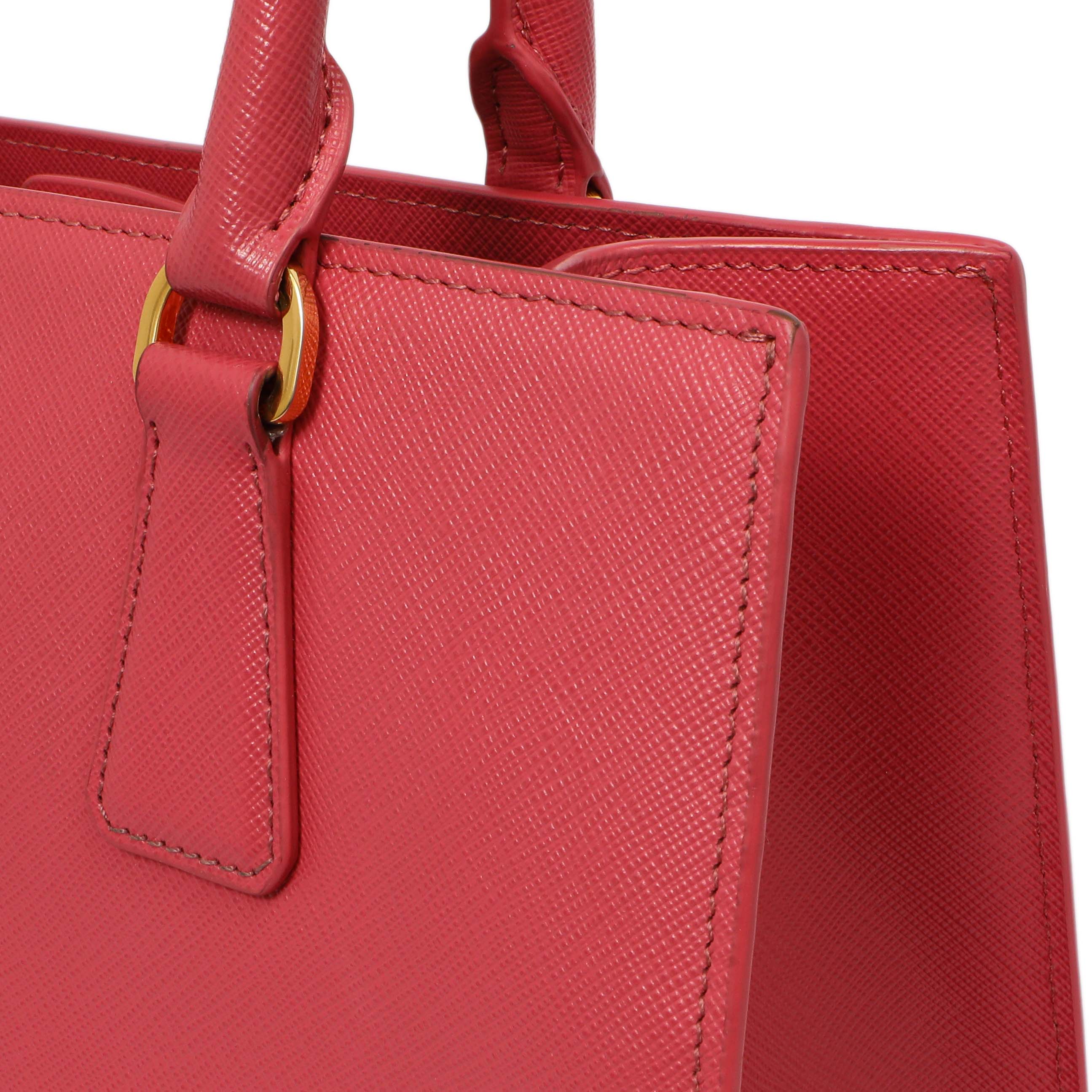 Prada Peonia Saffiano Tote - Image 10