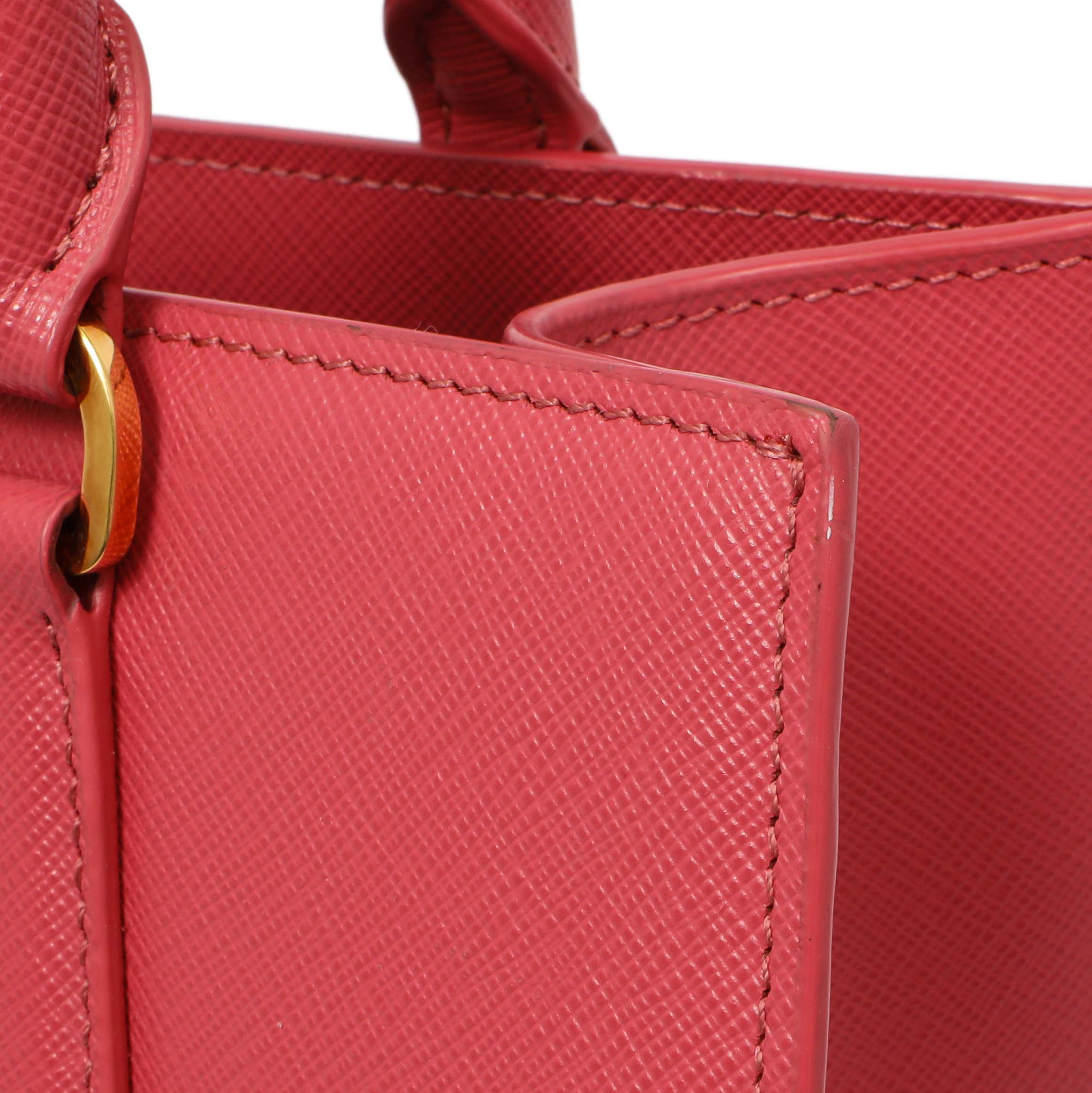 Prada Peonia Saffiano Tote - Image 11