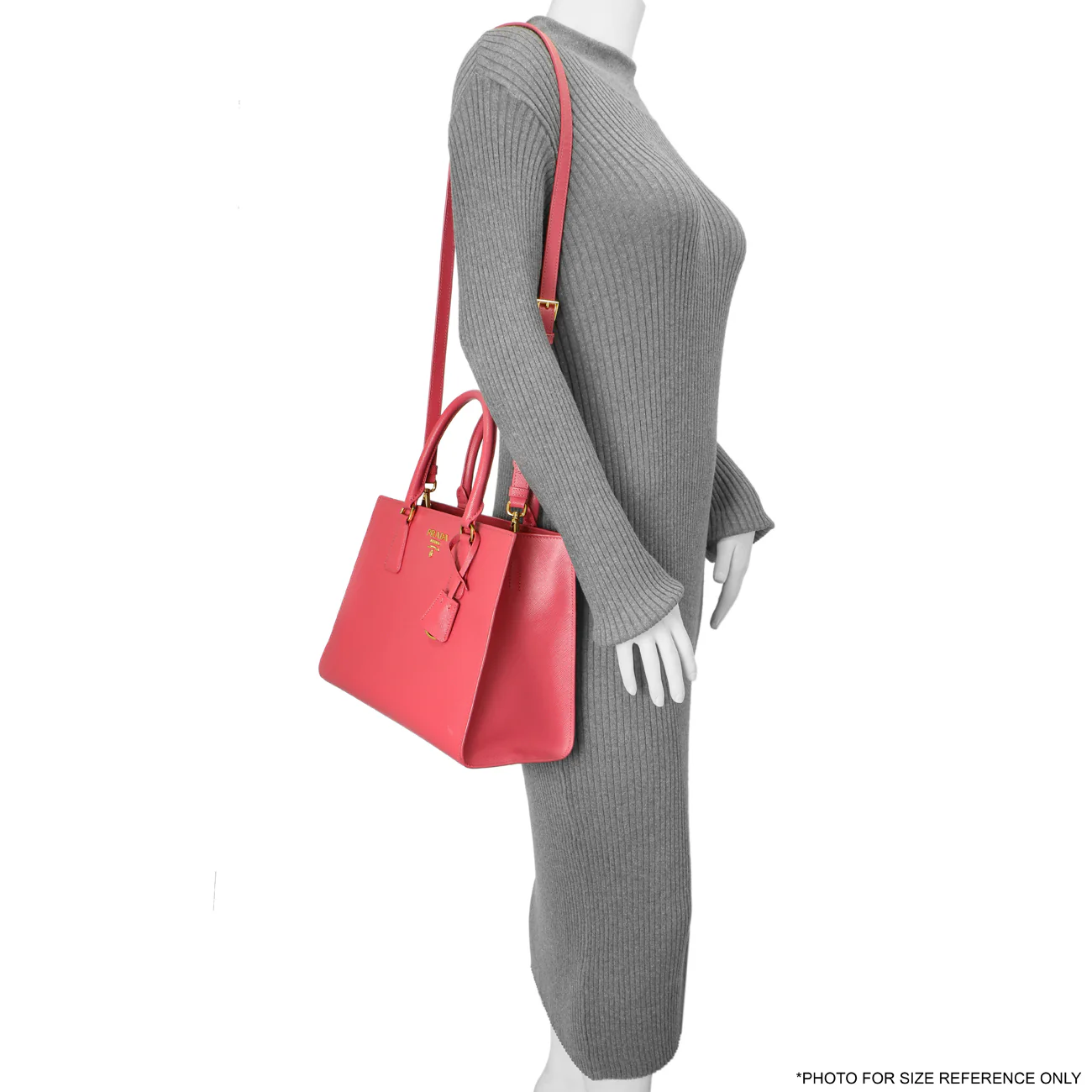 Prada Peonia Saffiano Tote - Image 12