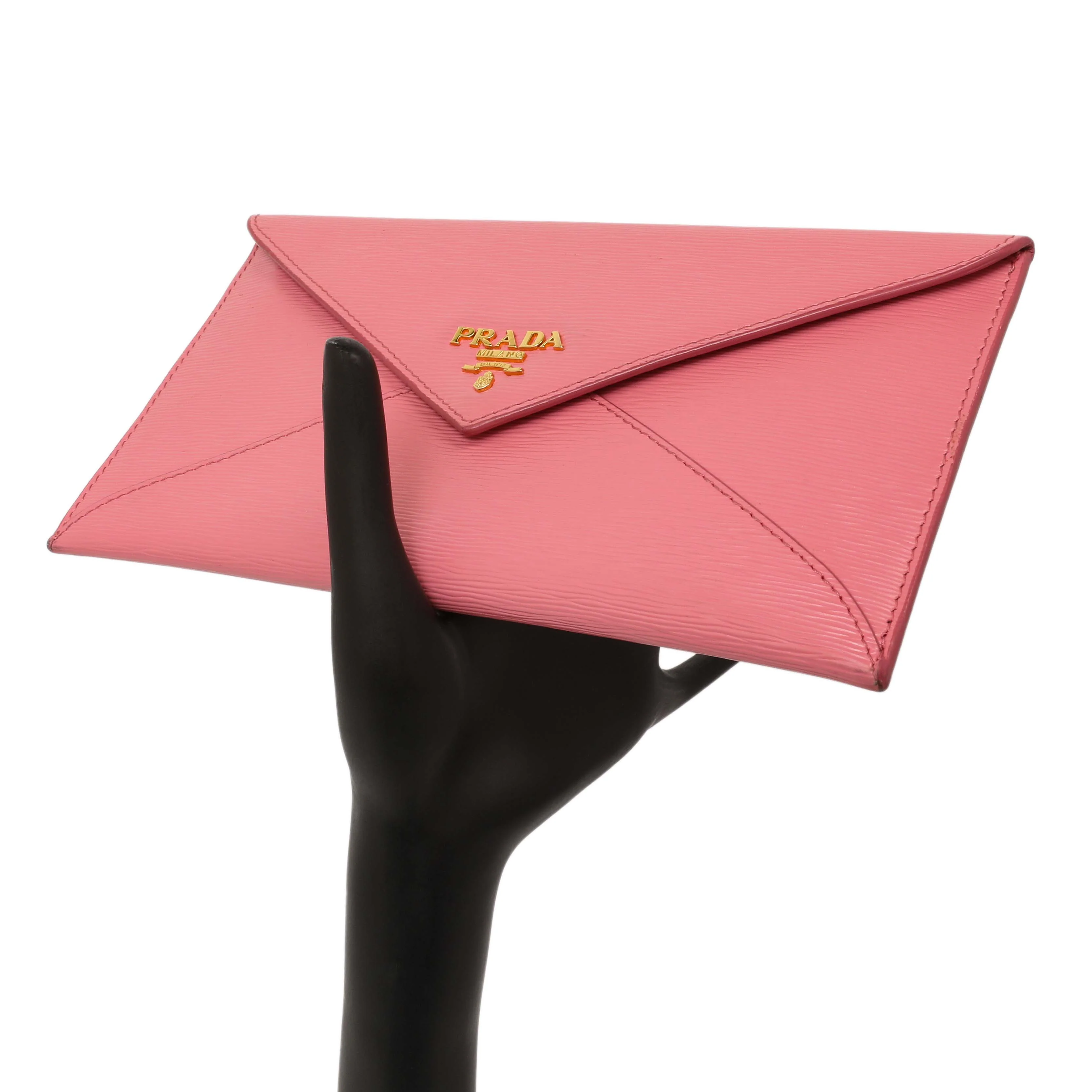 Prada Pink Vitello Move Envelope Wallet - Image 13
