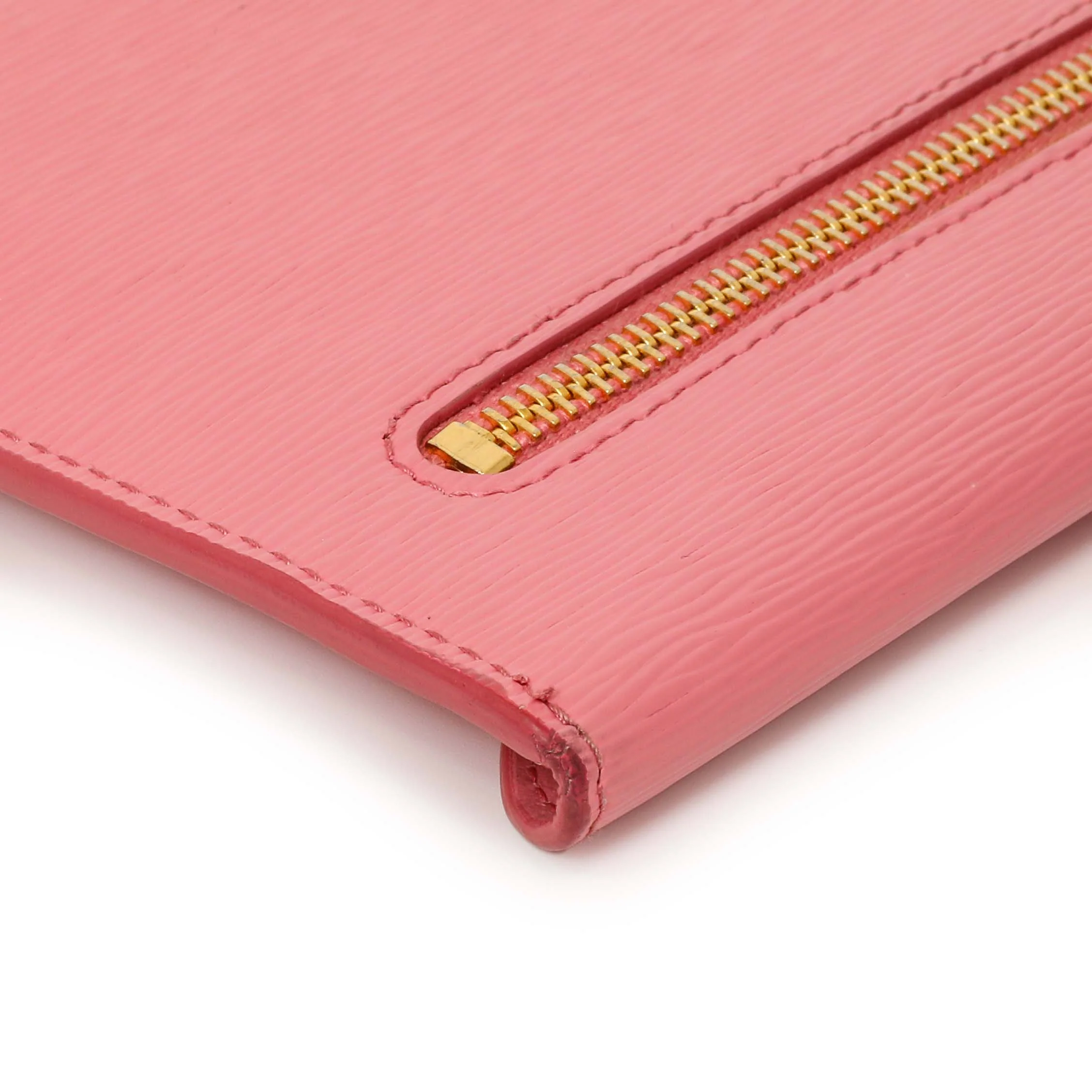 Prada Pink Vitello Move Envelope Wallet - Image 6