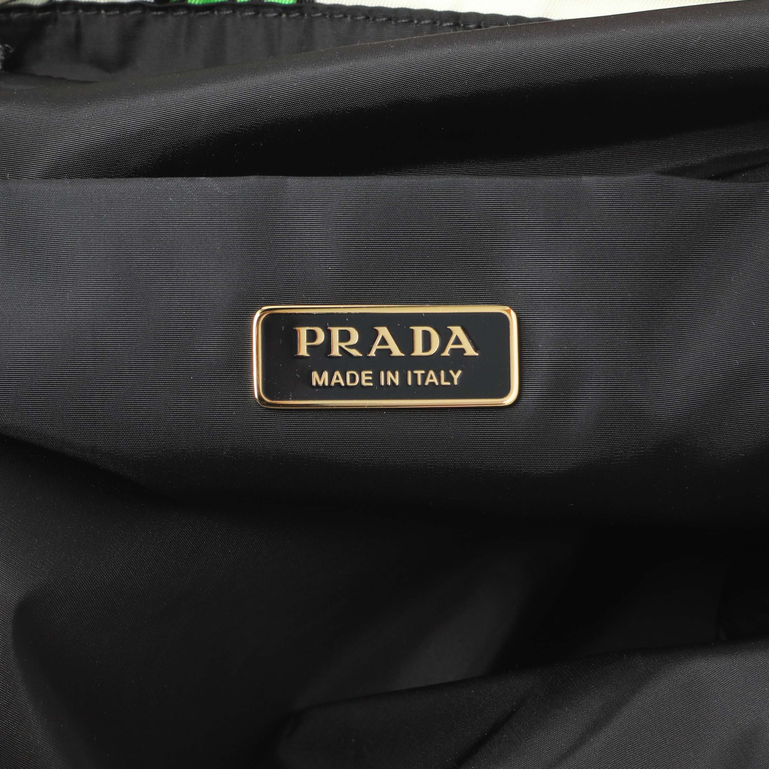 Prada Re Nylon Surf Print Wish Drawstring Pouch - Image 5