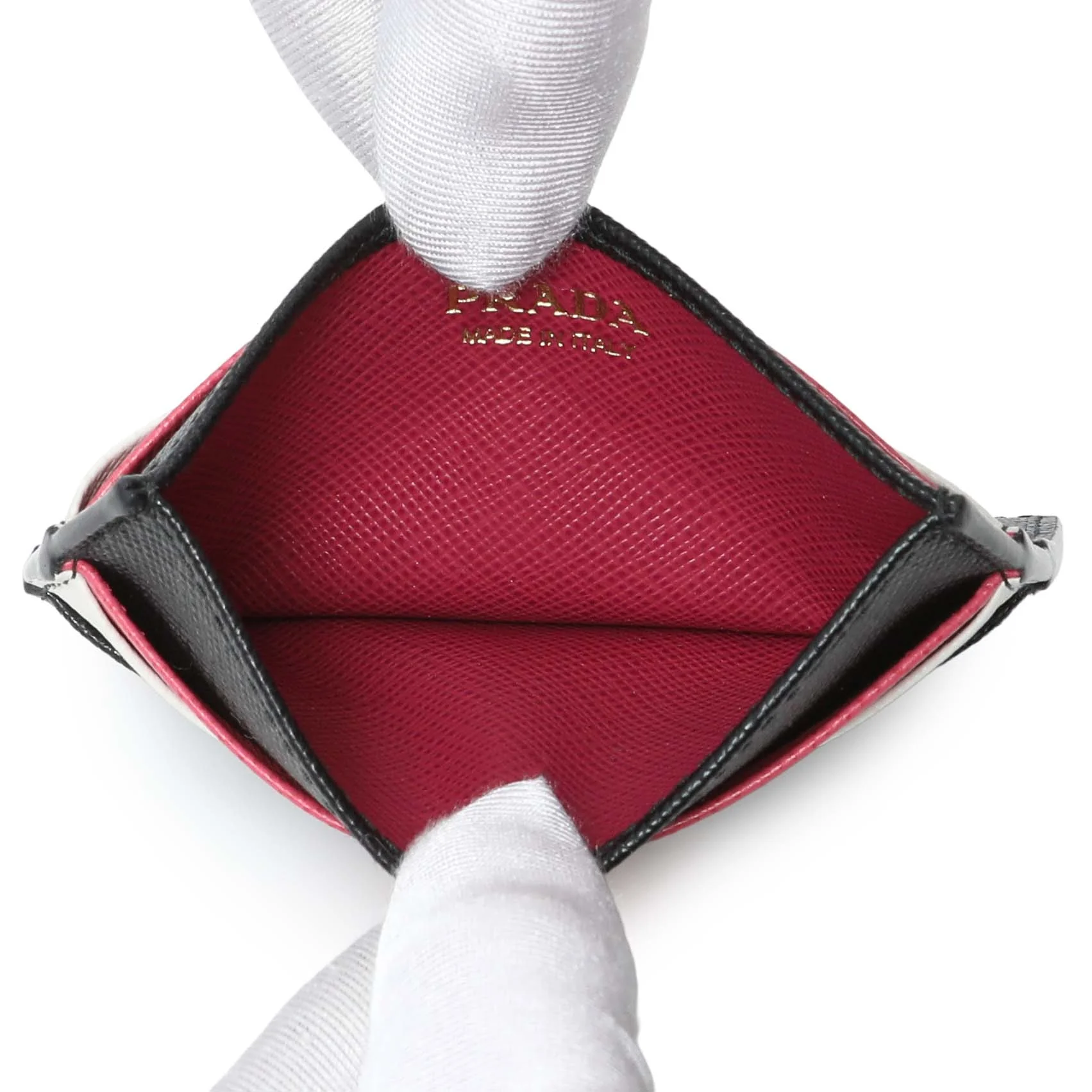 Prada Saffiano Card Holder - Image 4