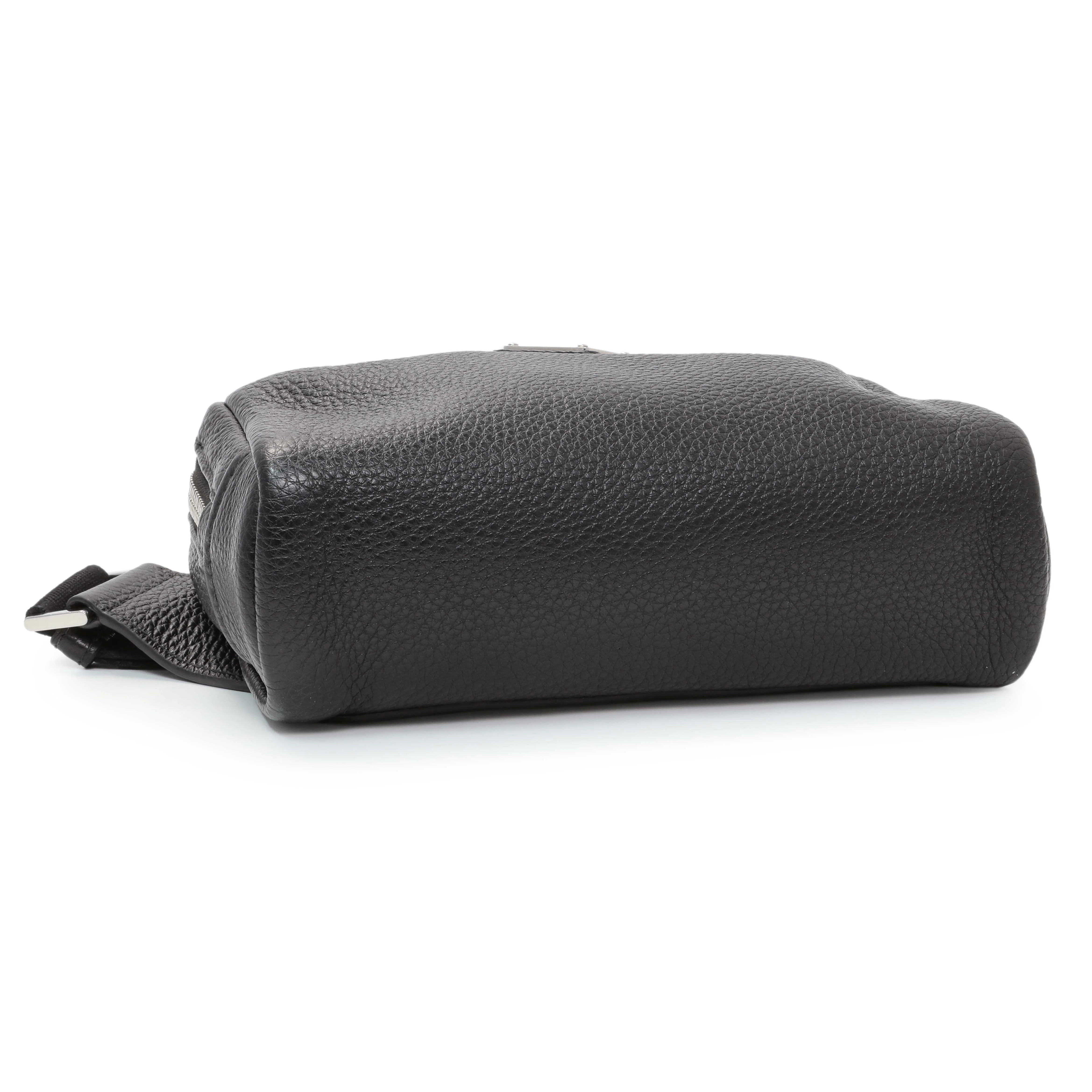 Prada Vitello Daino Nero Shoulder Bag - Image 3