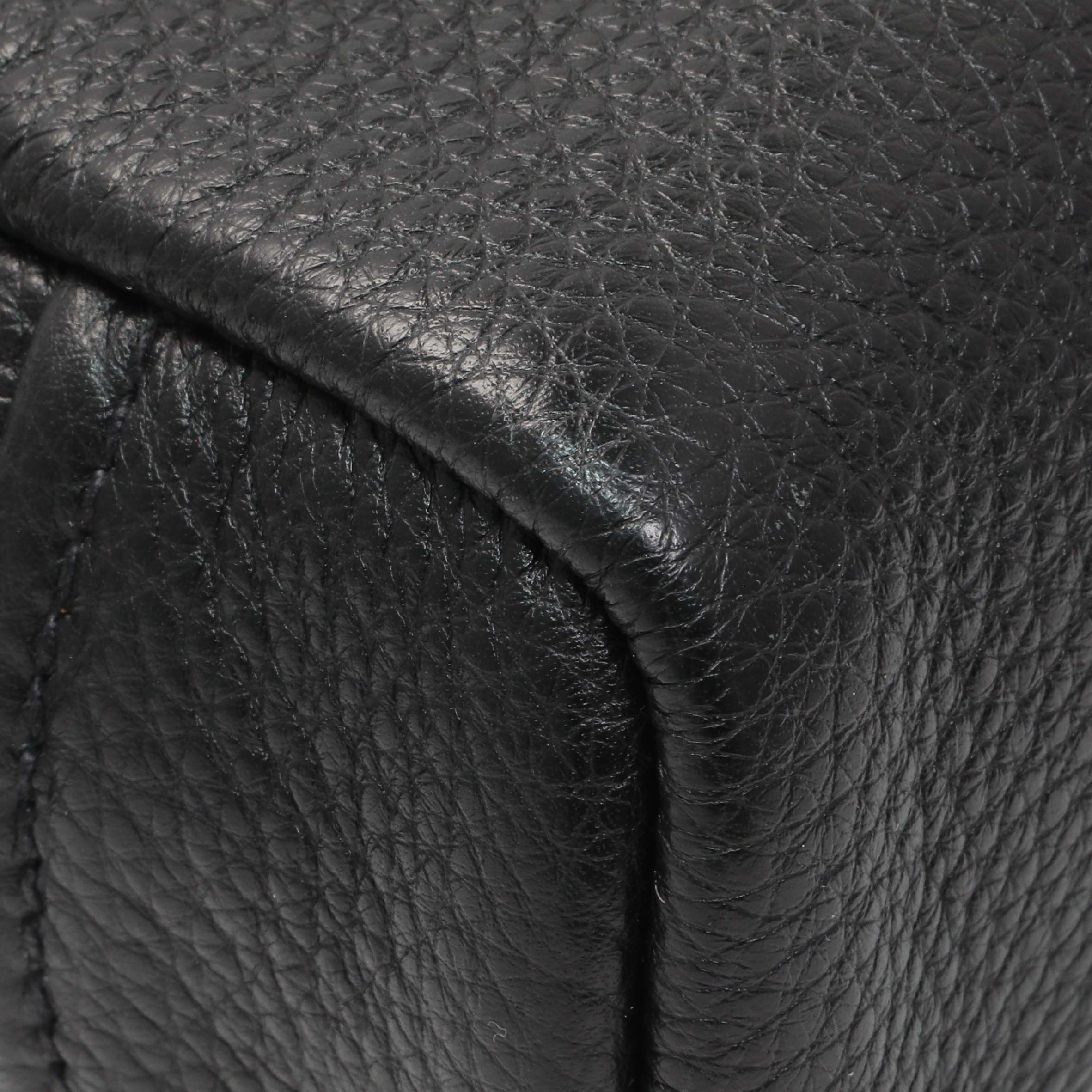 Prada Vitello Daino Nero Shoulder Bag - Image 4