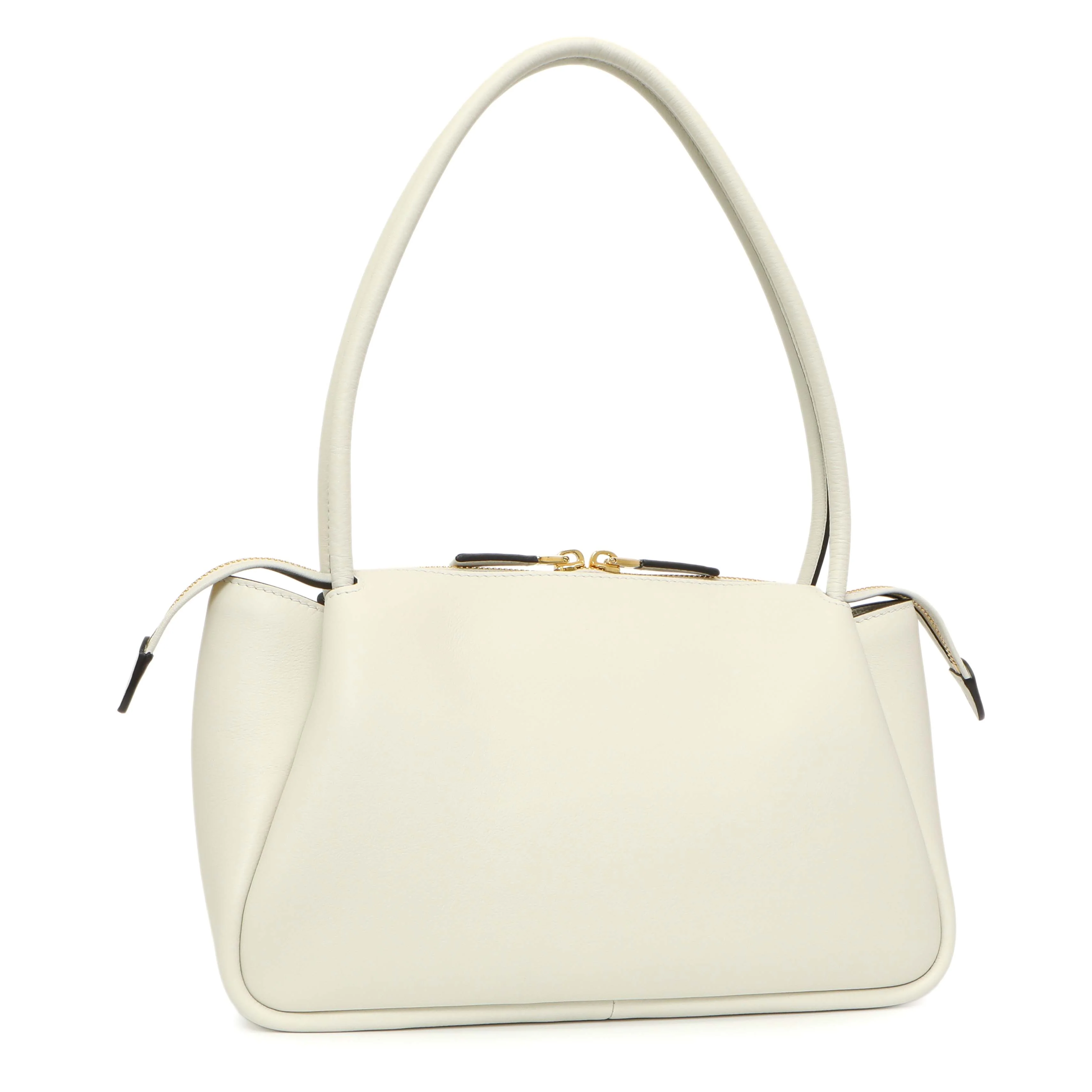 Prada White Soft Calfskin Medium Shoulder Bag - Image 2