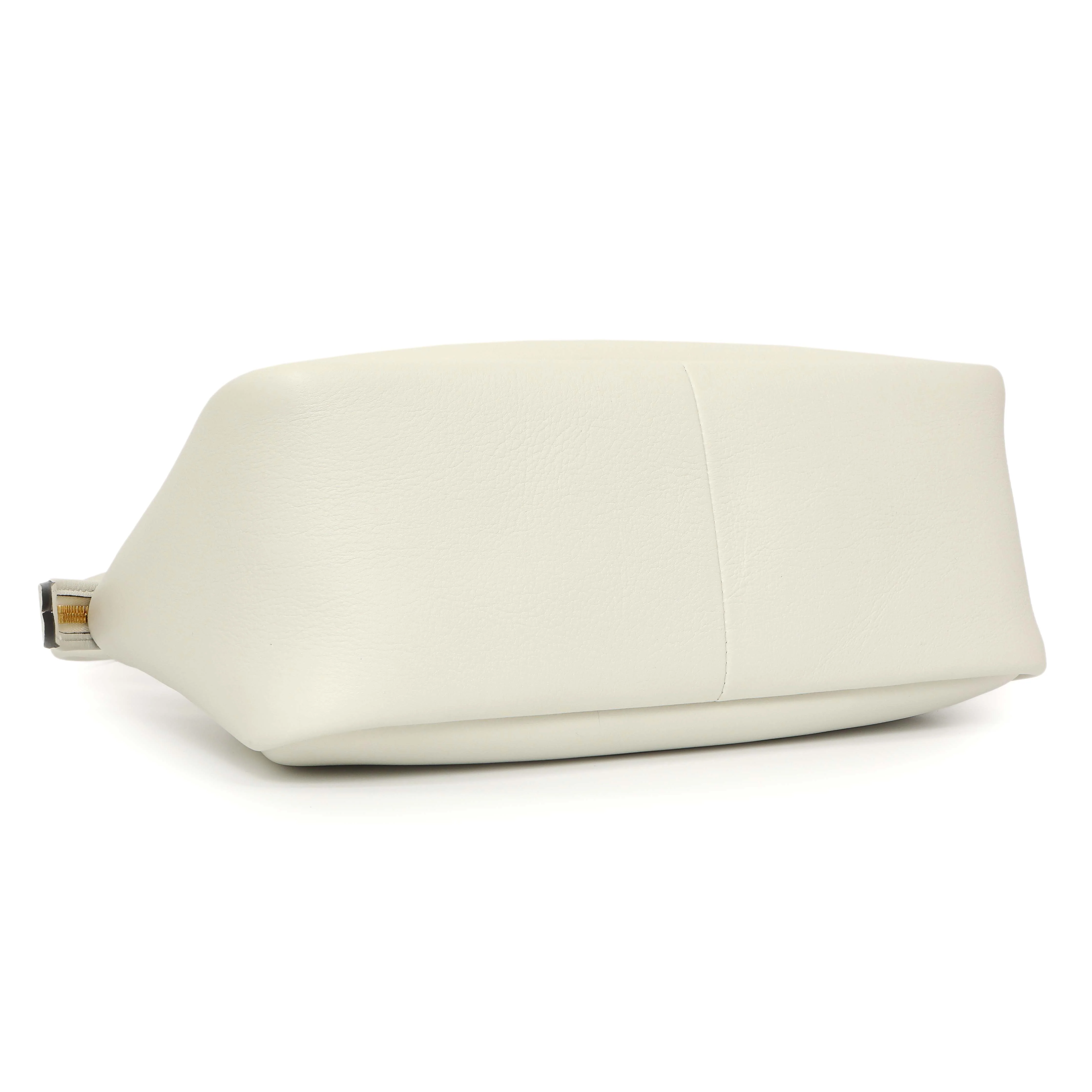 Prada White Soft Calfskin Medium Shoulder Bag - Image 3