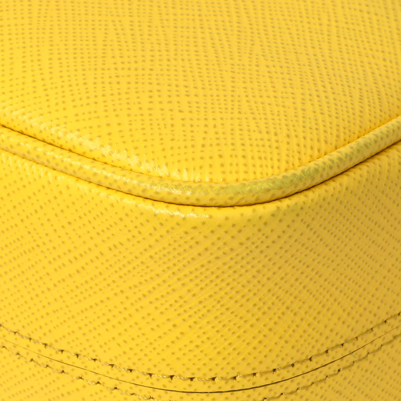 Prada Yellow Saffiano Re-Edition 2005 Shoulder Bag - Image 6