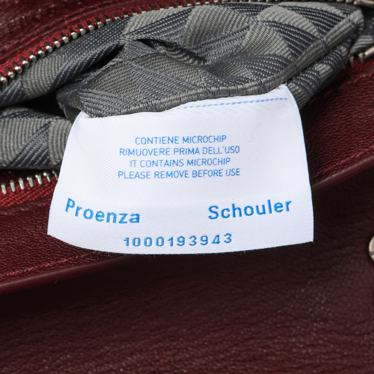 Proenza Schouler Burgundy Lambskin Medium PS1 Satchel - Image 12