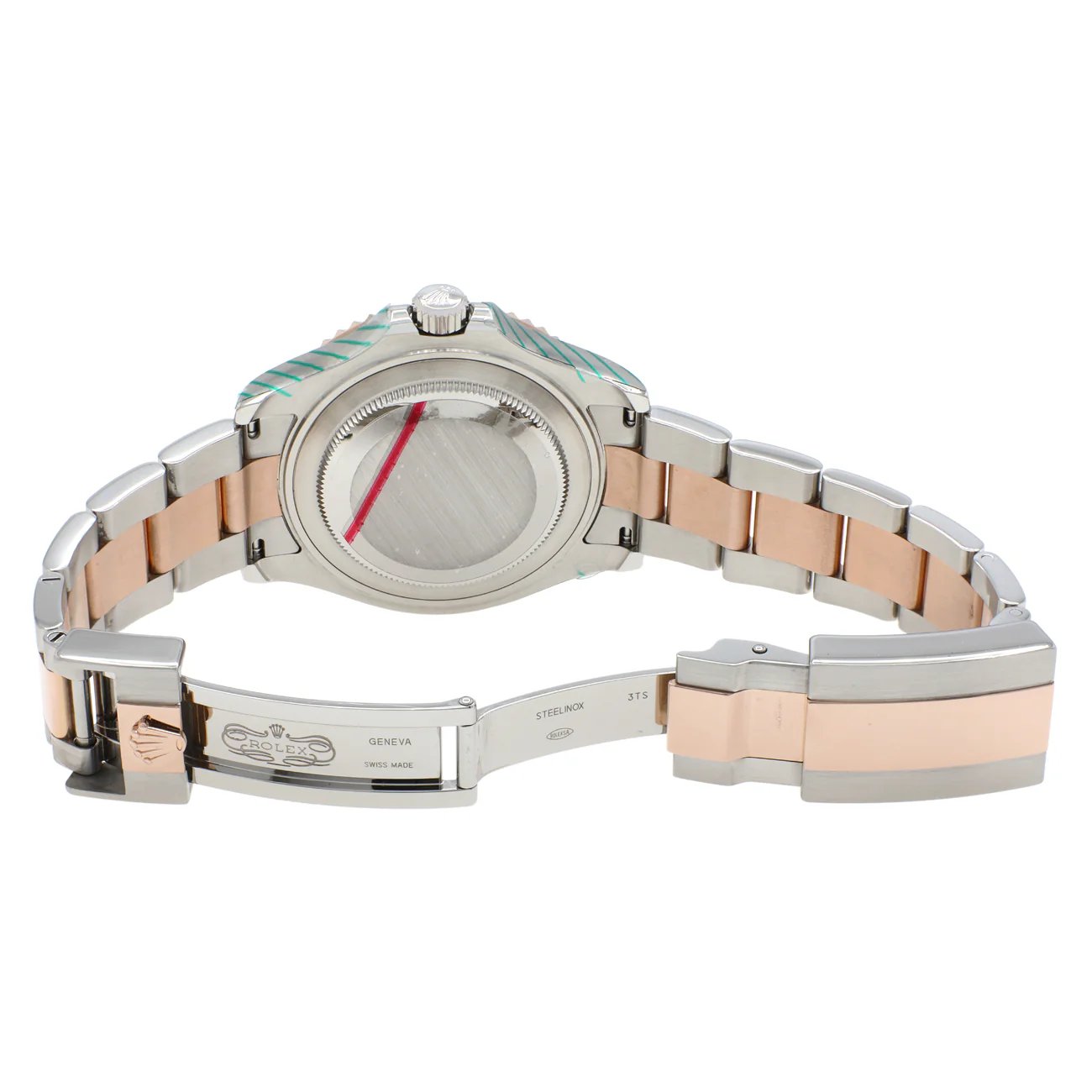 Rolex 18K Rose Gold Stainless Steel Yacht-Master 37 268621 - Image 4