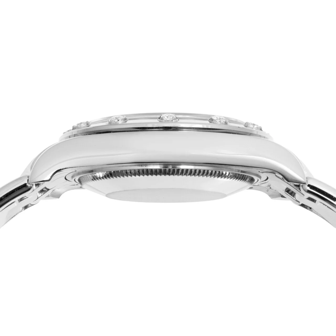 Rolex 18K White Gold Diamond Pearlmaster 34  81319 - Image 3