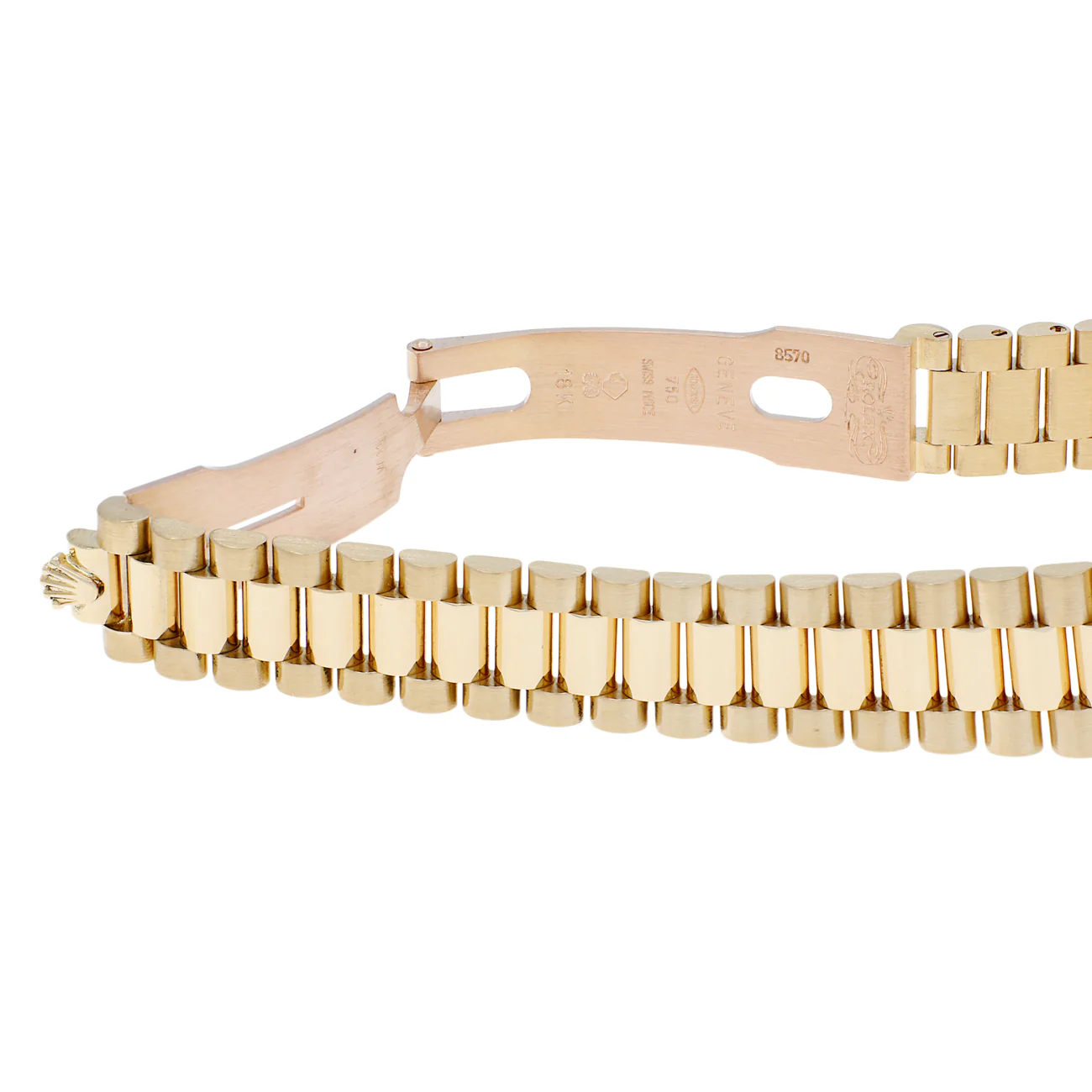 Rolex 18K Yellow Gold Ladies Datejust President 69178 - Image 4