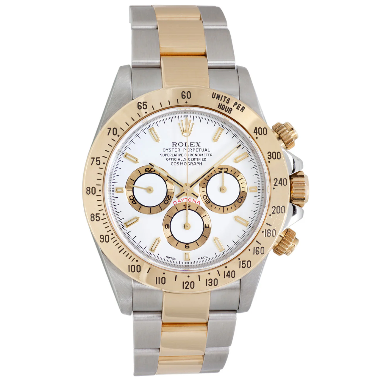 Rolex 18K Yellow Gold & Stainless Steel Cosmograph Daytona 16523