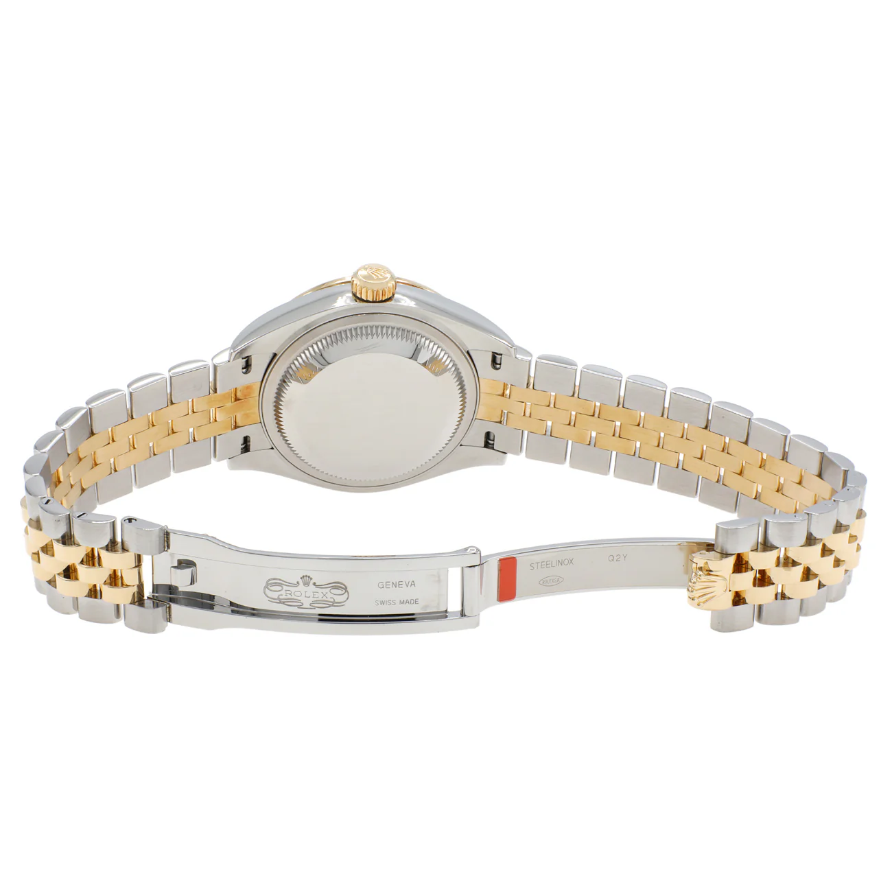 Rolex 18K Yellow Gold Stainless Steel Datejust 28 279383 - Image 4