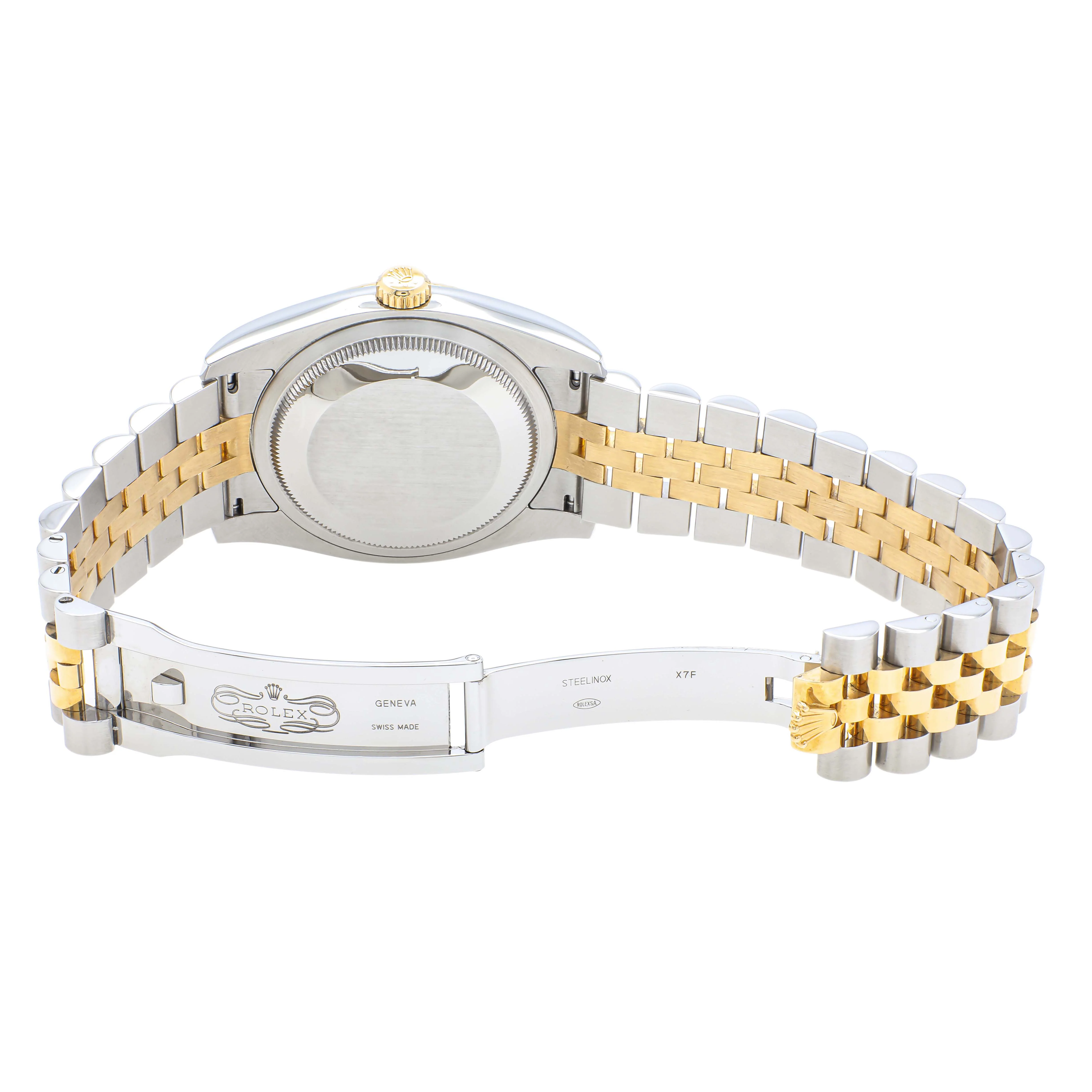 Rolex 18K Yellow Gold Stainless Steel Datejust 36 116233 - Image 3