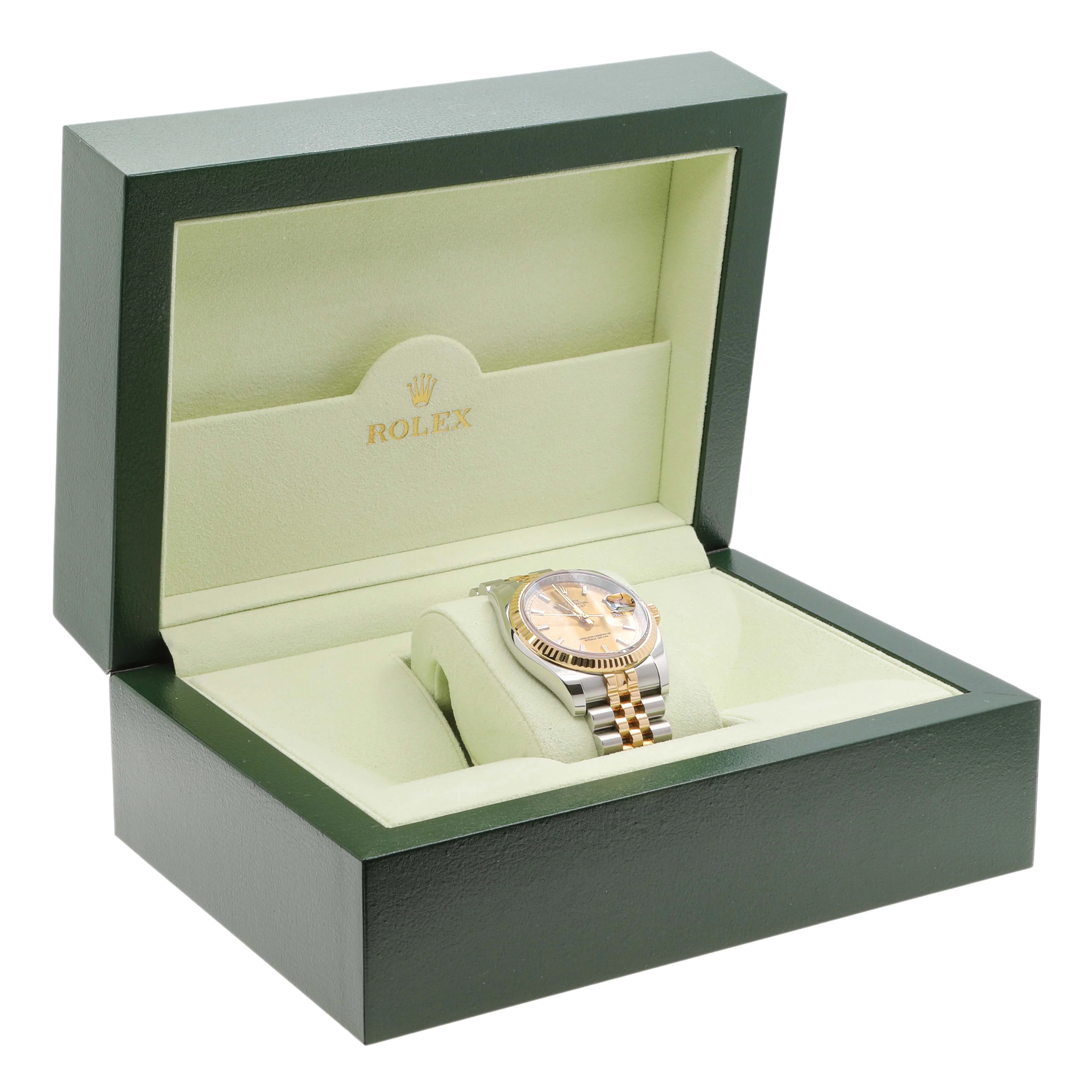 Rolex 18K Yellow Gold Stainless Steel Datejust 36 116233 - Image 5