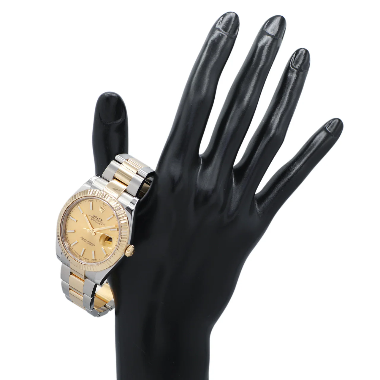 Rolex 18K Yellow Gold Stainless Steel Datejust 41 126333 - Image 5