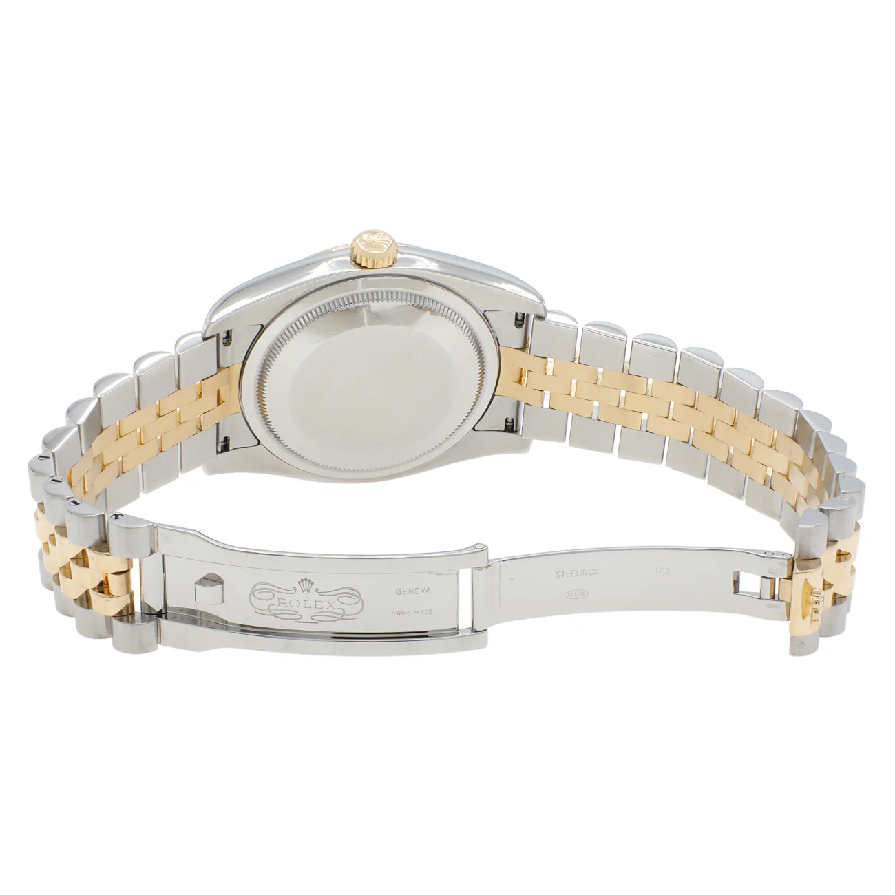 Rolex 18K Yellow Gold Stainless Steel Diamond Datejust 36 116233 - Image 4