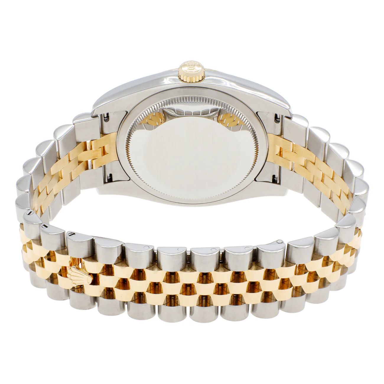 Rolex 18K Yellow Gold Stainless Steel Diamond Datejust 36 116233 - Image 2