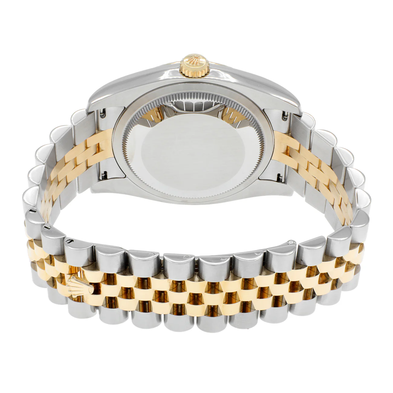Rolex 18K Yellow Gold Stainless Steel Diamond Datejust 36 116233 - Image 2