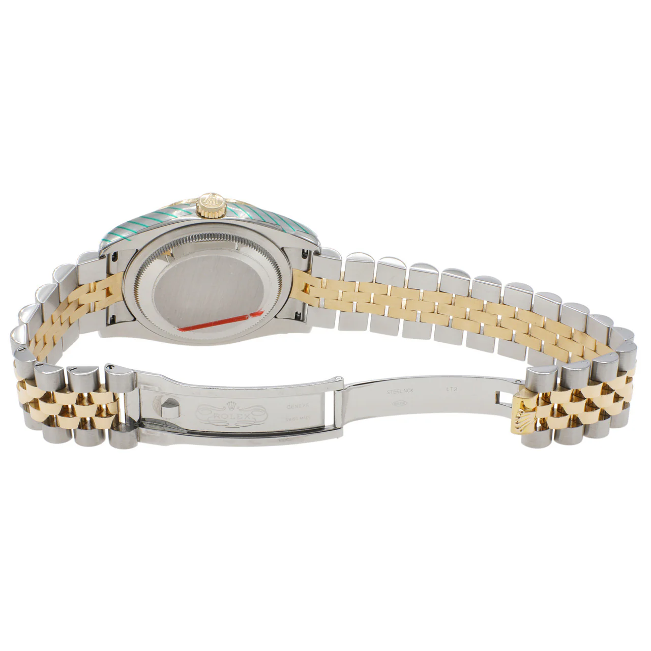 Rolex 18K Yellow Gold Stainless Steel Diamond Datejust 36 116243 - Image 4