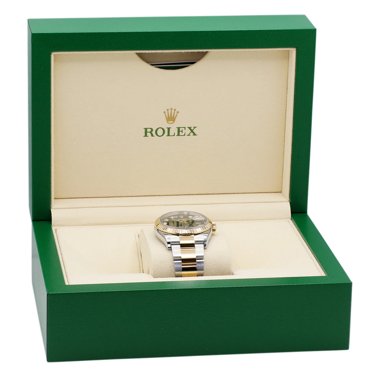 Rolex 18K Yellow Gold Stainless Steel Diamond Datejust 36 126233 - Image 5