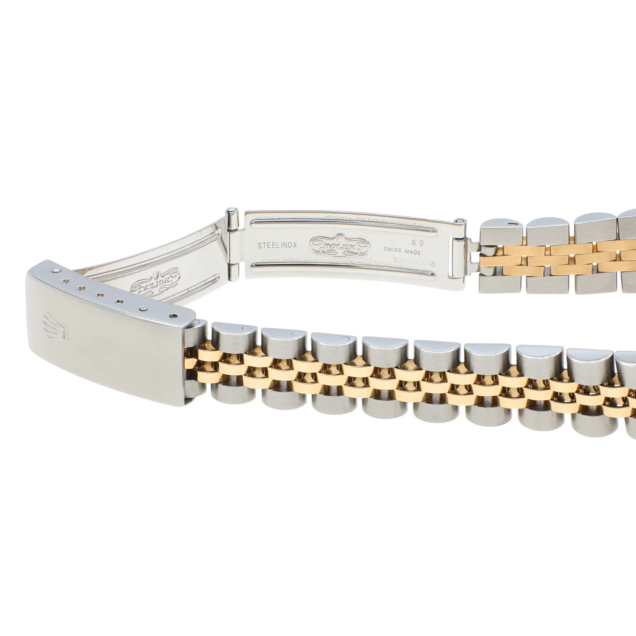 Rolex 18K Yellow Gold Stainless Steel Ladies Datejust 69173 - Image 4