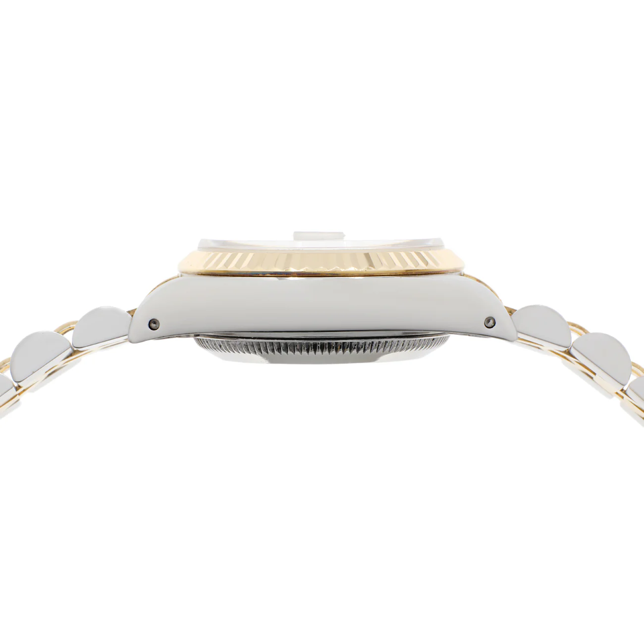 Rolex 18K Yellow Gold Stainless Steel Ladies Datejust 69173 - Image 3